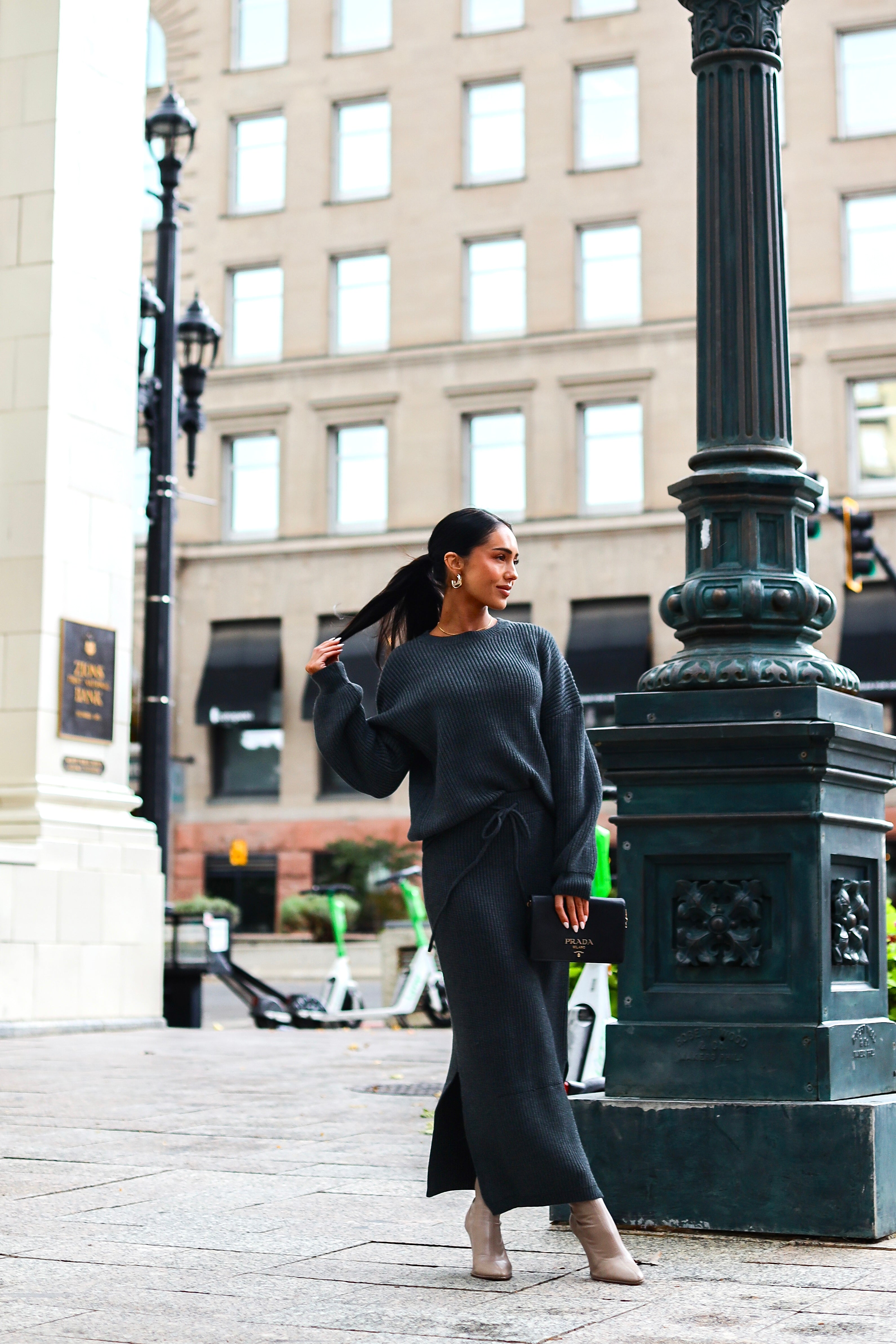 Class That Lasts Sweater Skirt