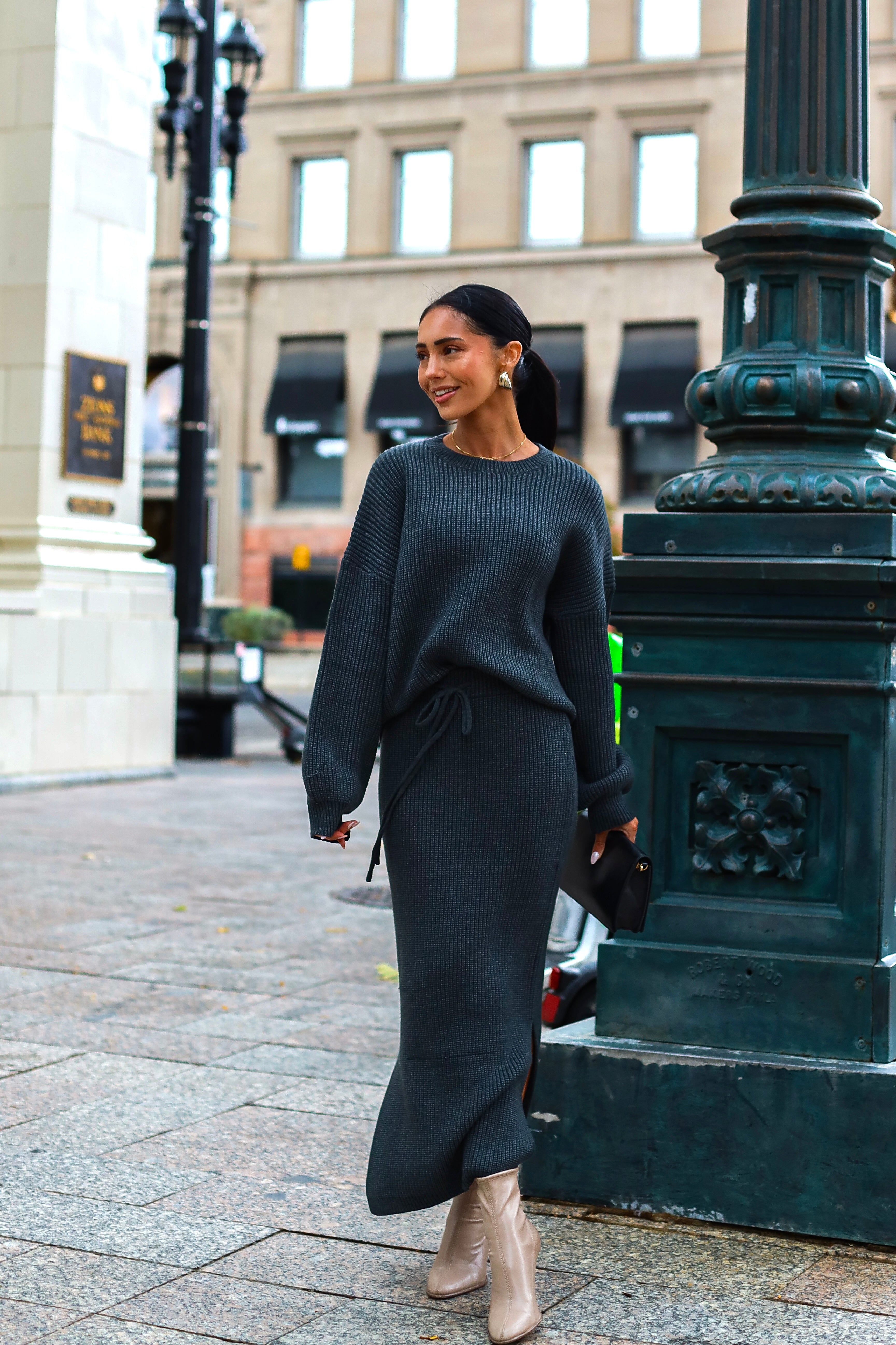 Class That Lasts Sweater Skirt