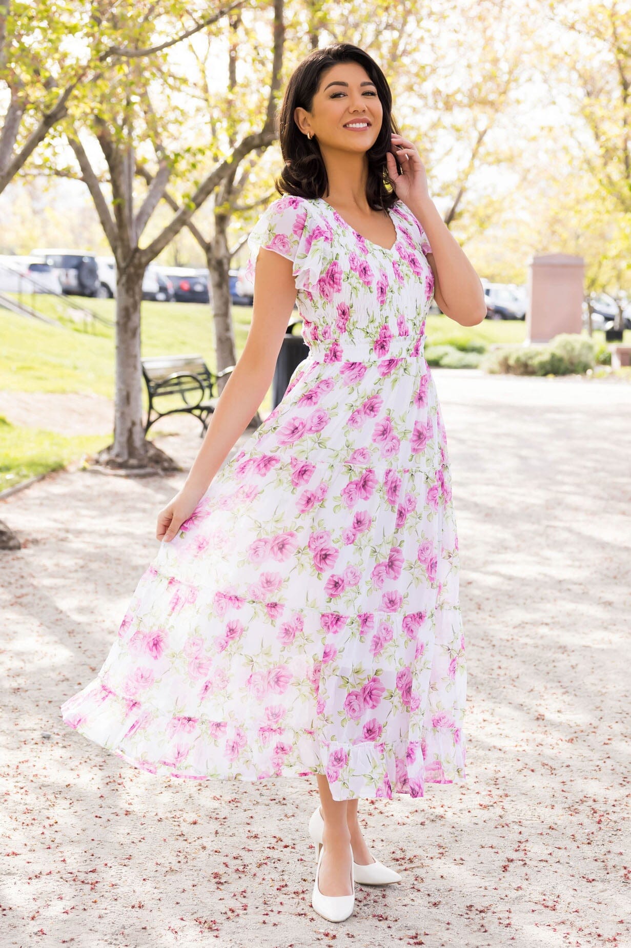 The Brenna Modest Dresses vendor-unknown