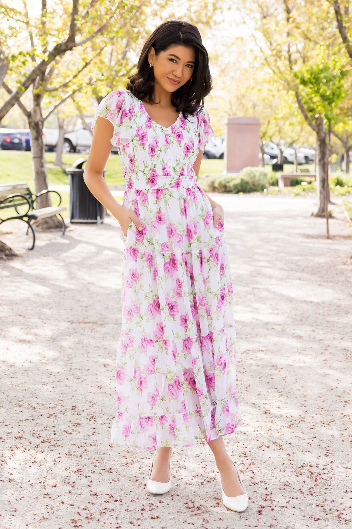 The Brenna Modest Dresses vendor-unknown