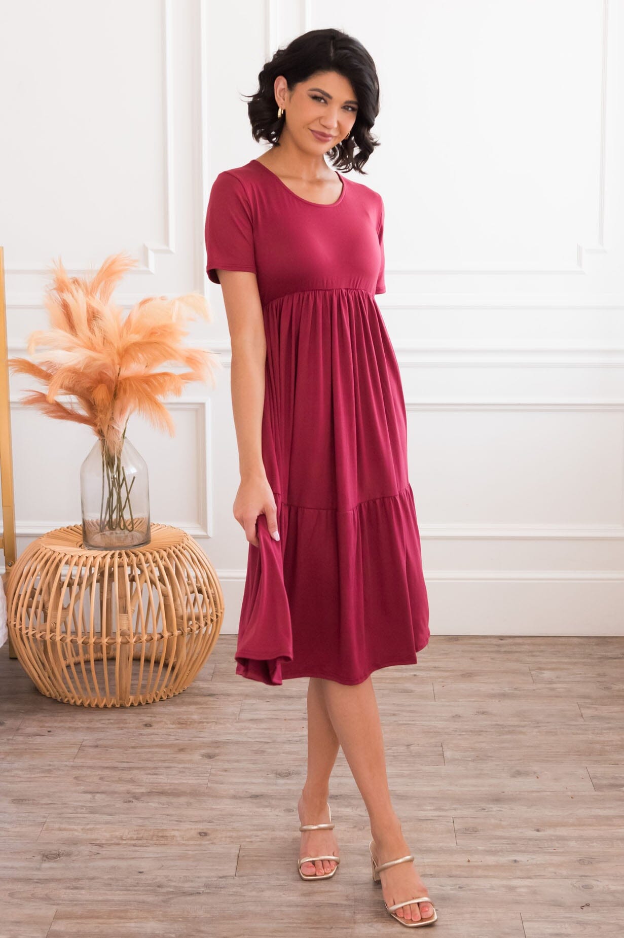 The Breona Modest Dresses vendor-unknown