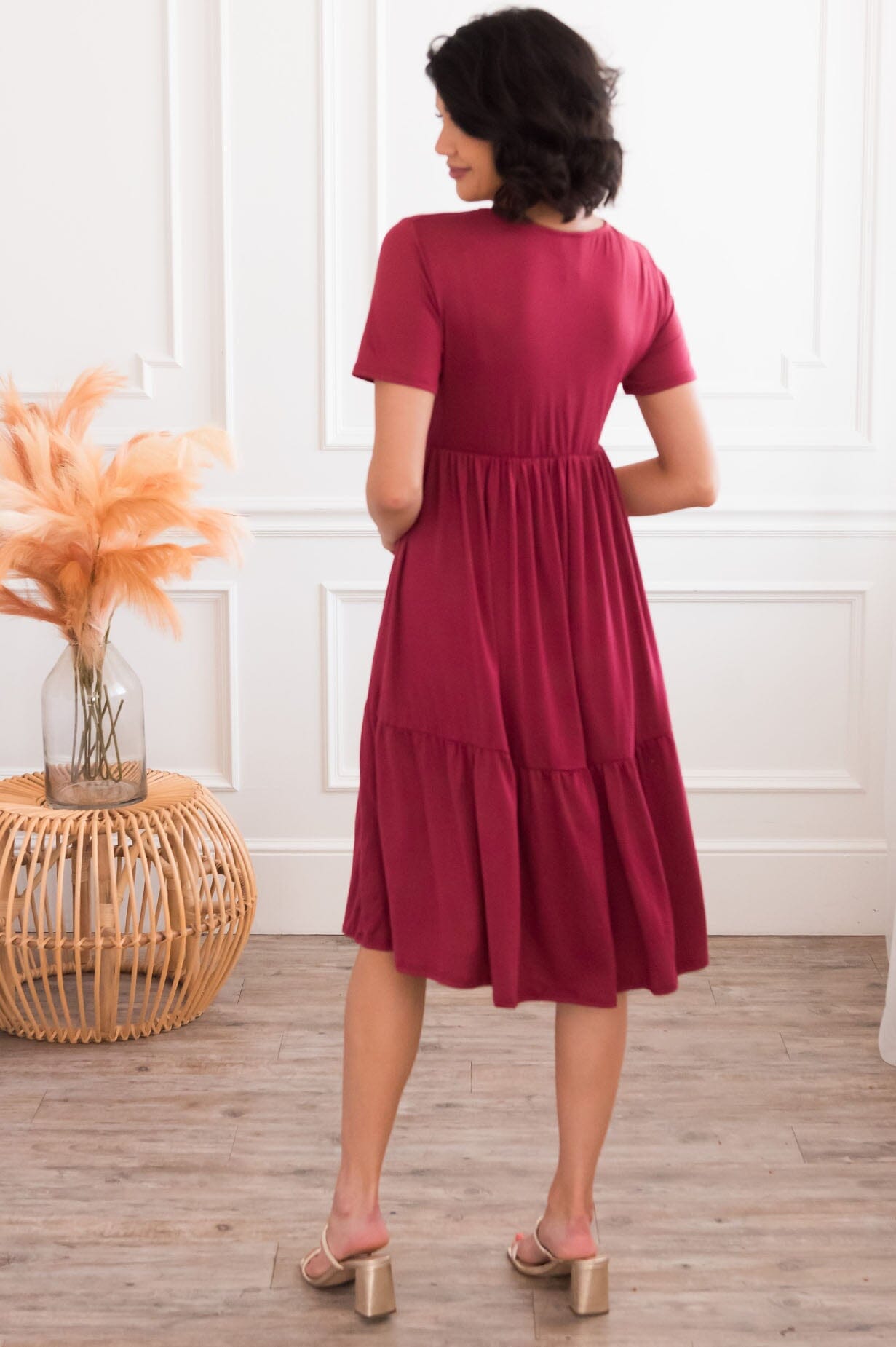 The Breona Modest Dresses vendor-unknown