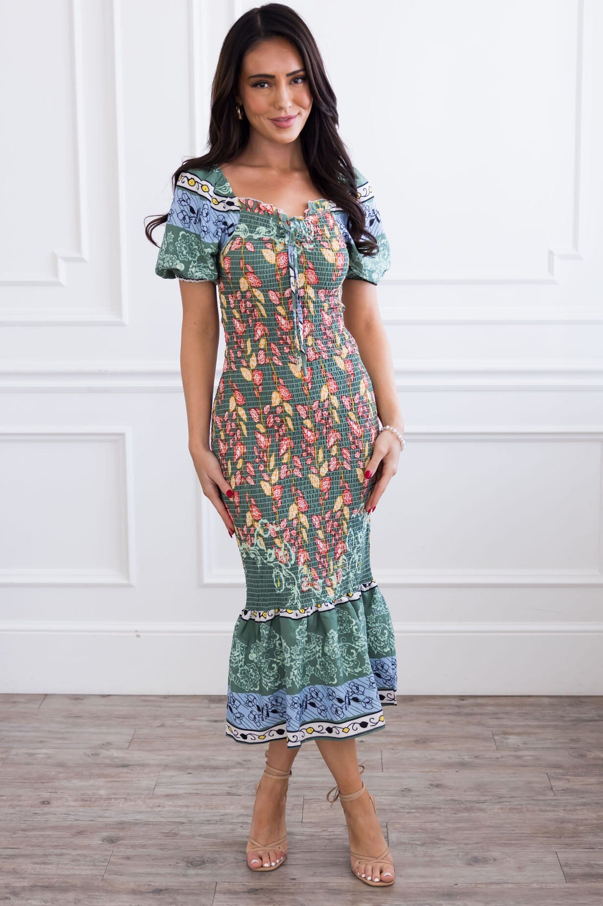 The Carli Modest Dresses vendor-unknown