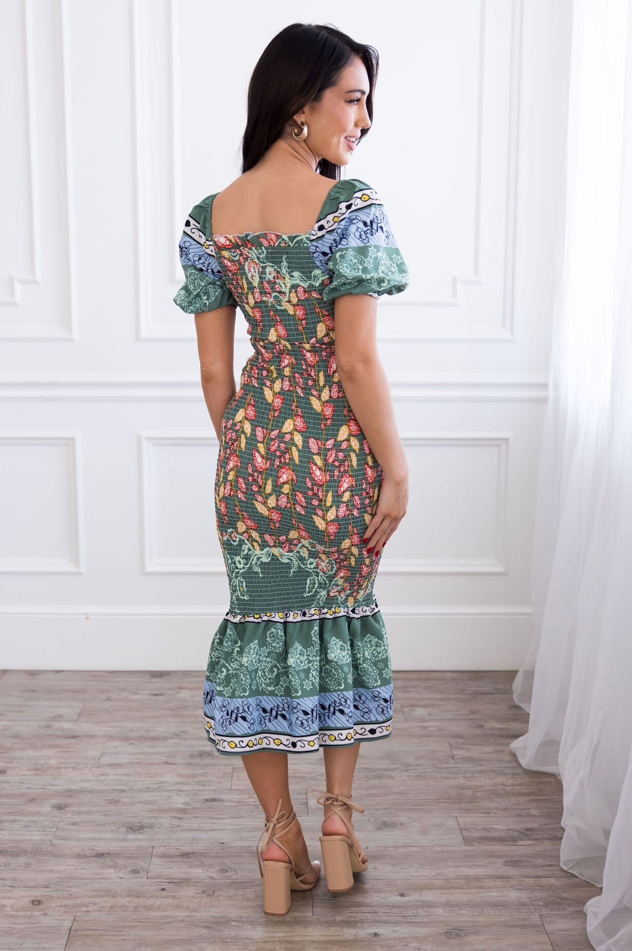 The Carli Modest Dresses vendor-unknown