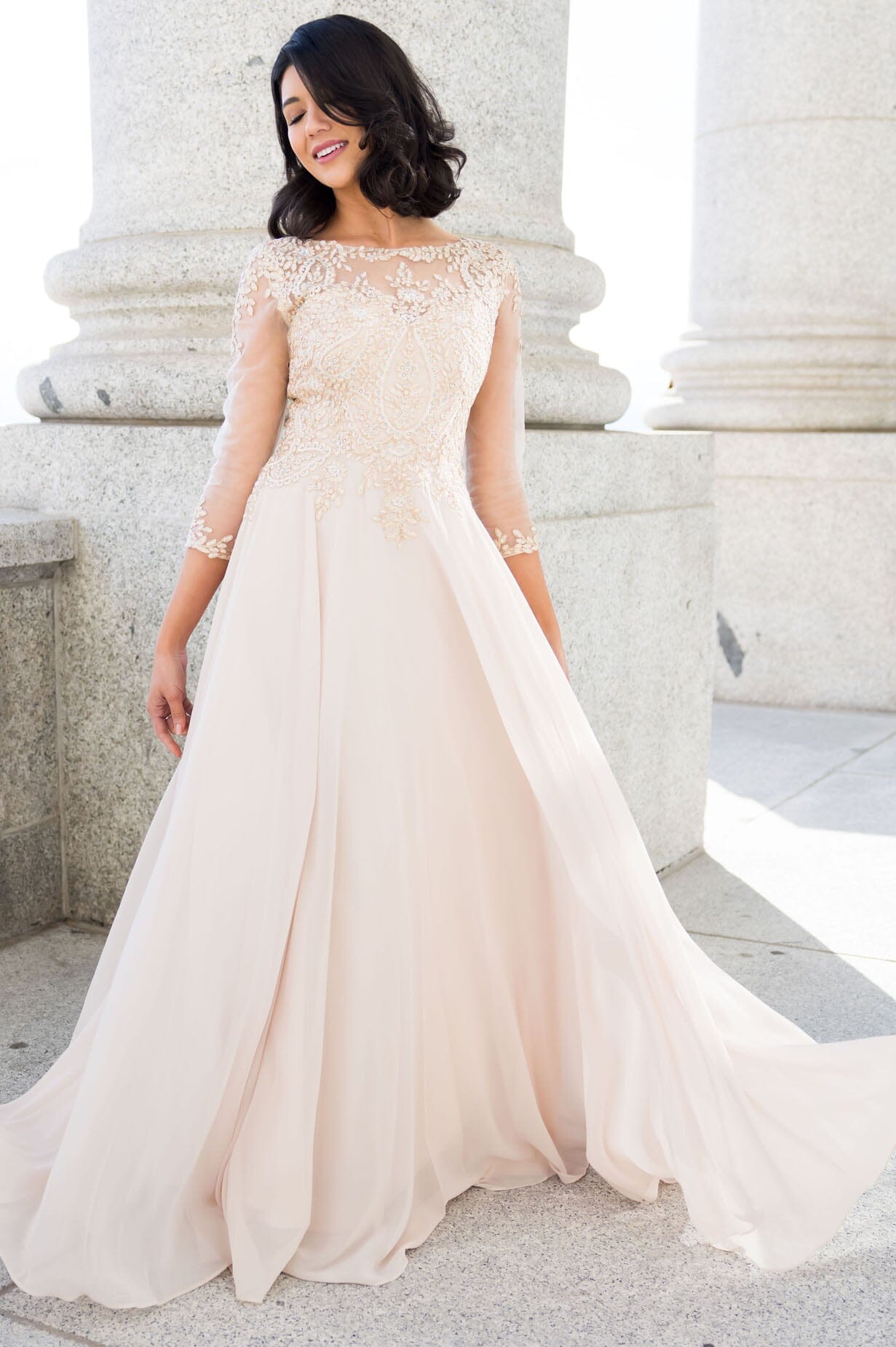 The Aurora Modest Dresses vendor-unknown