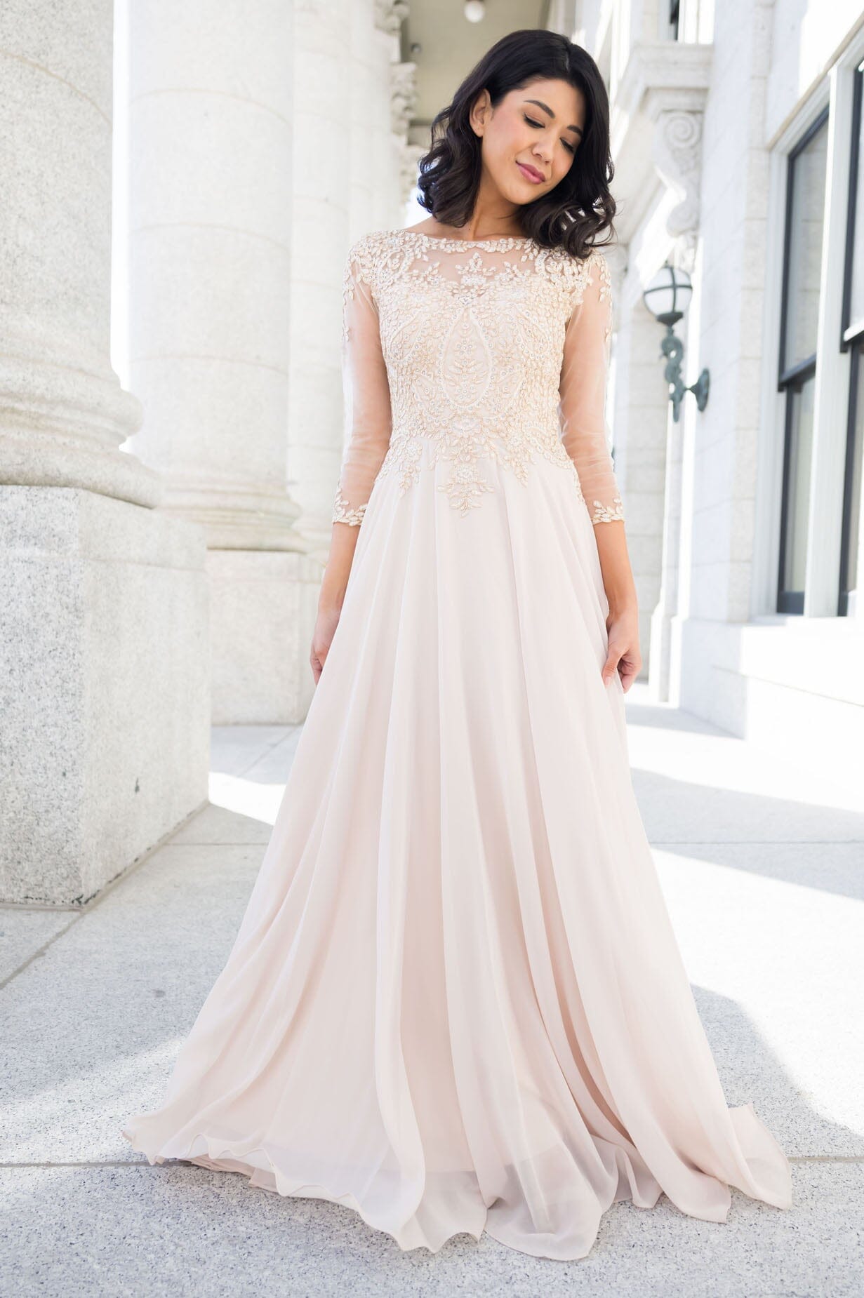 The Aurora Modest Dresses vendor-unknown