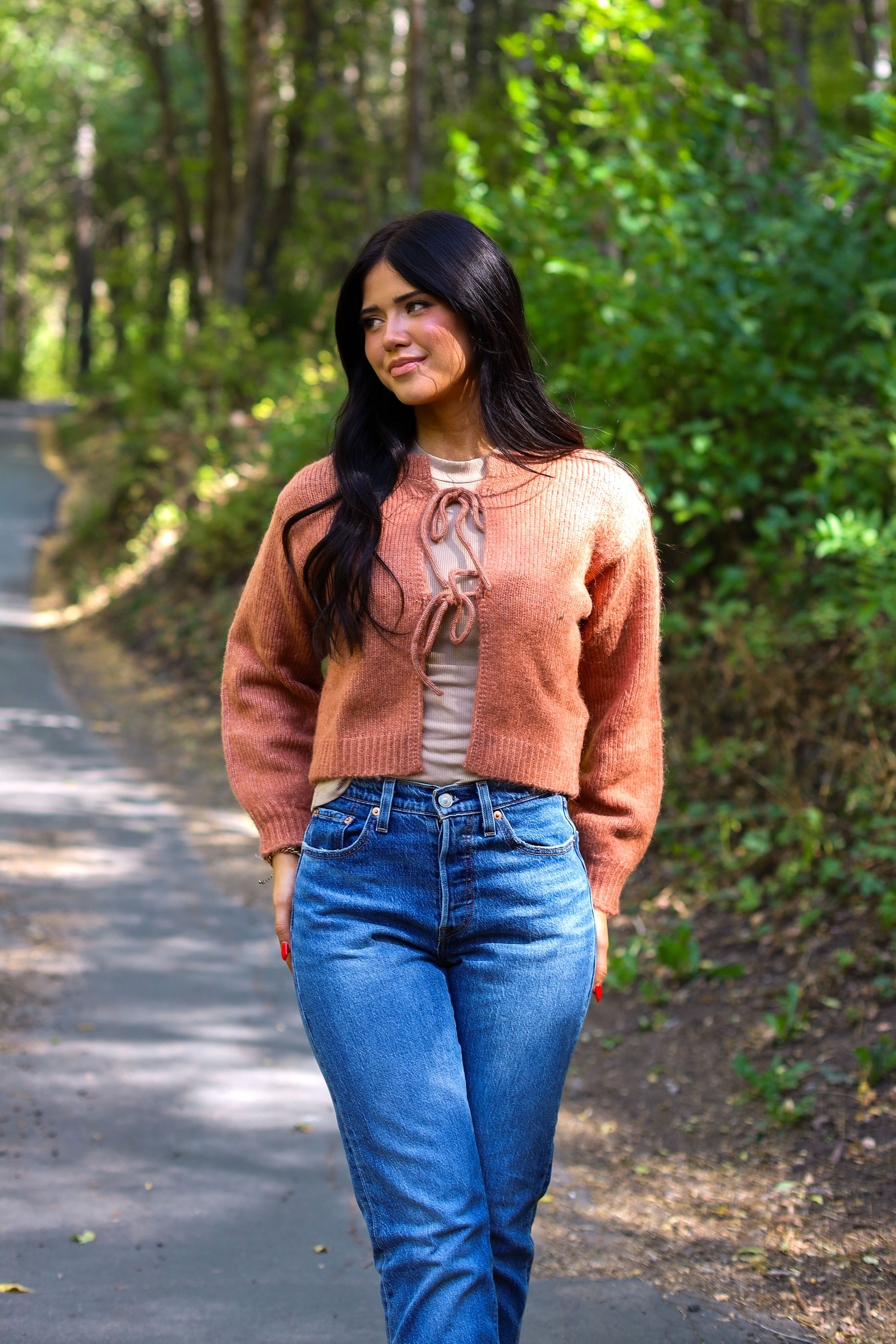 Love Is The Guide Mock Neck Tee