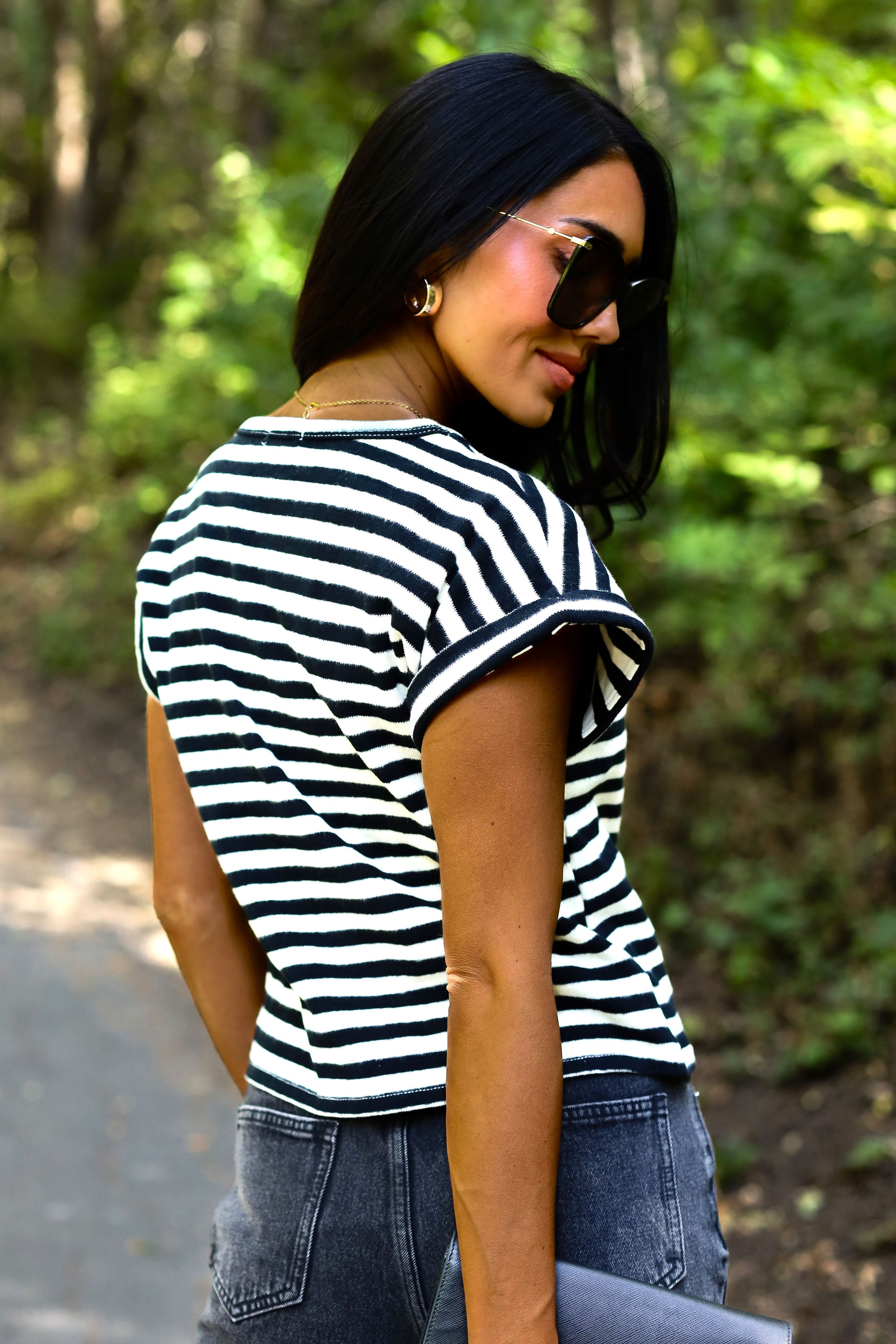 Good Vibes Boxy Knit Top