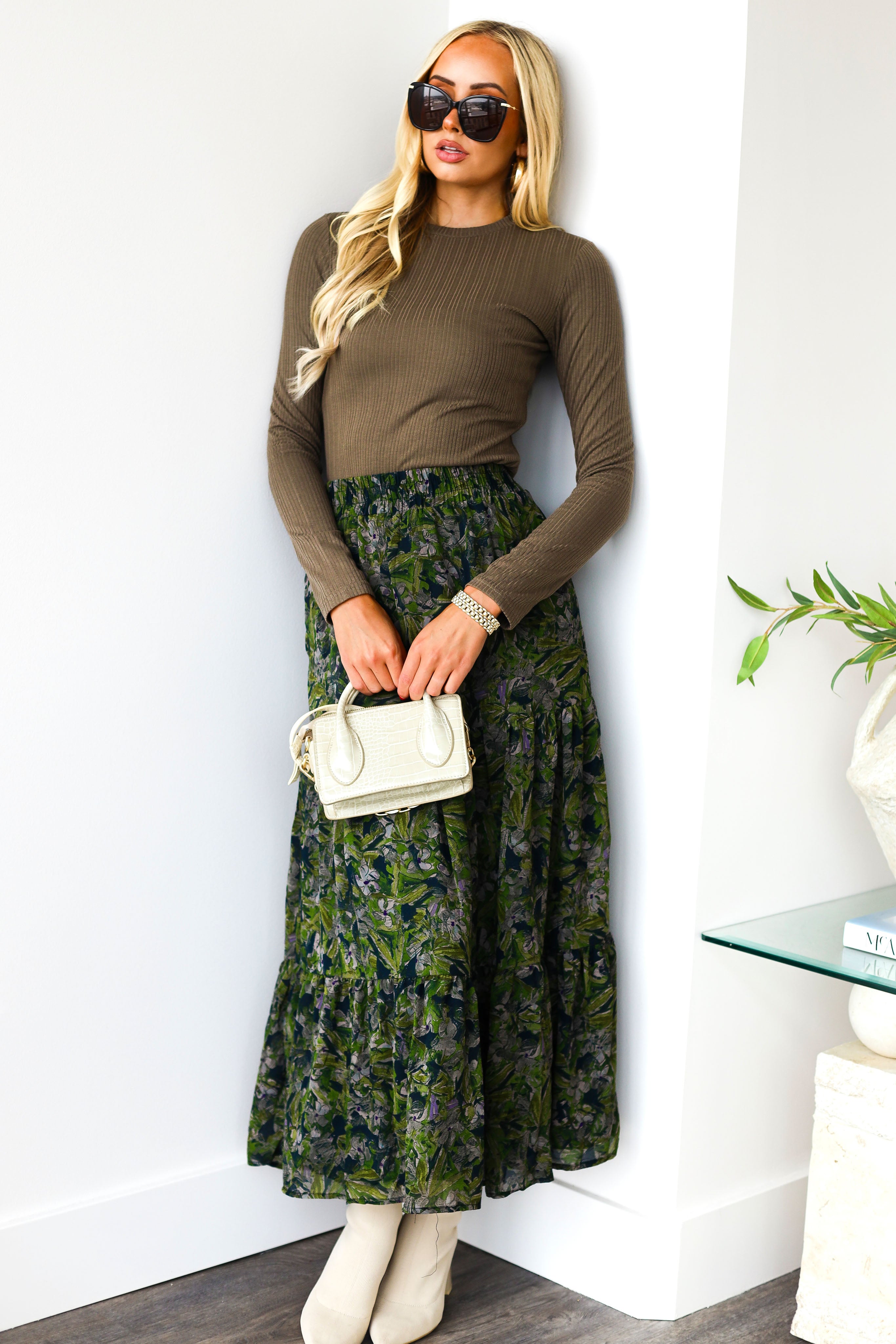 Nothing Lasts Forever Maxi Skirt