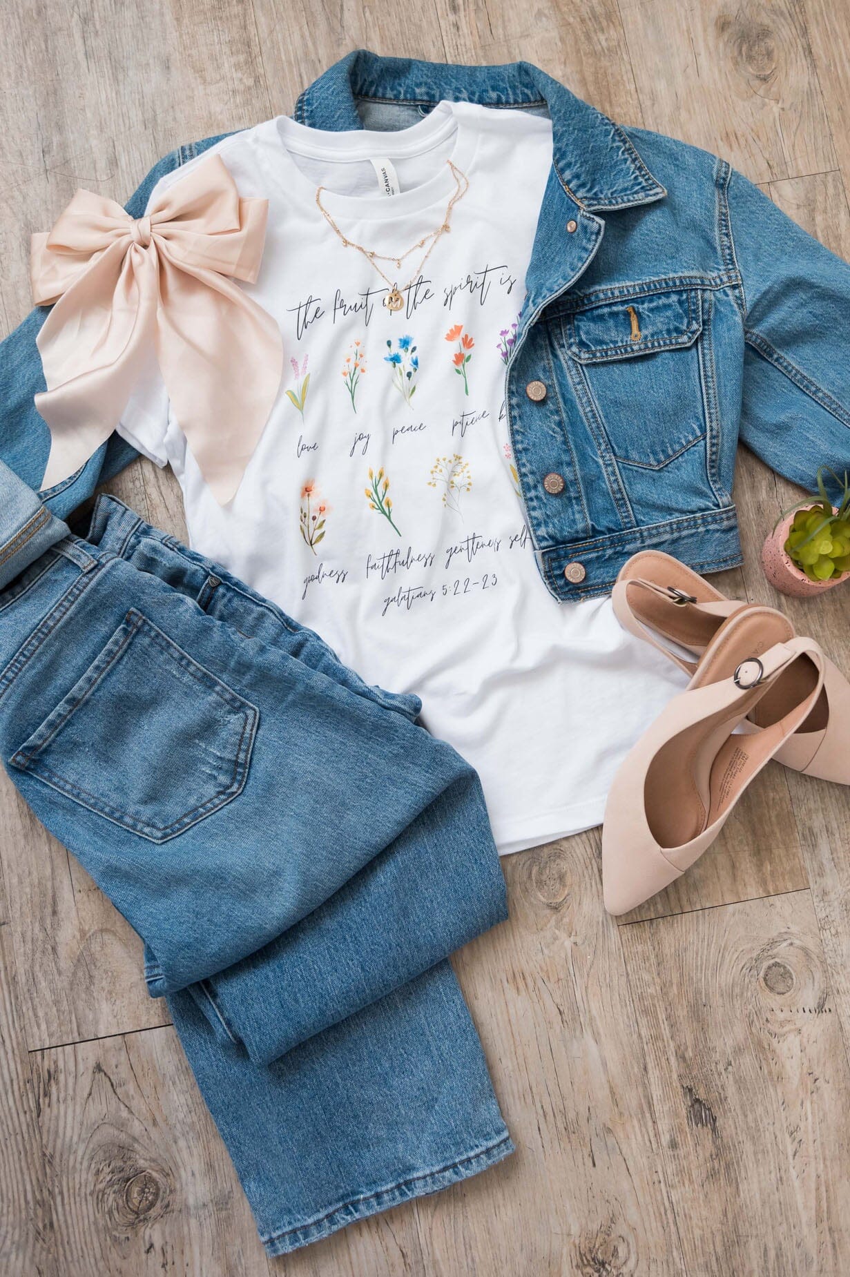 Happiness In Flowers Modest Tee Modest Dresses vendor-unknown