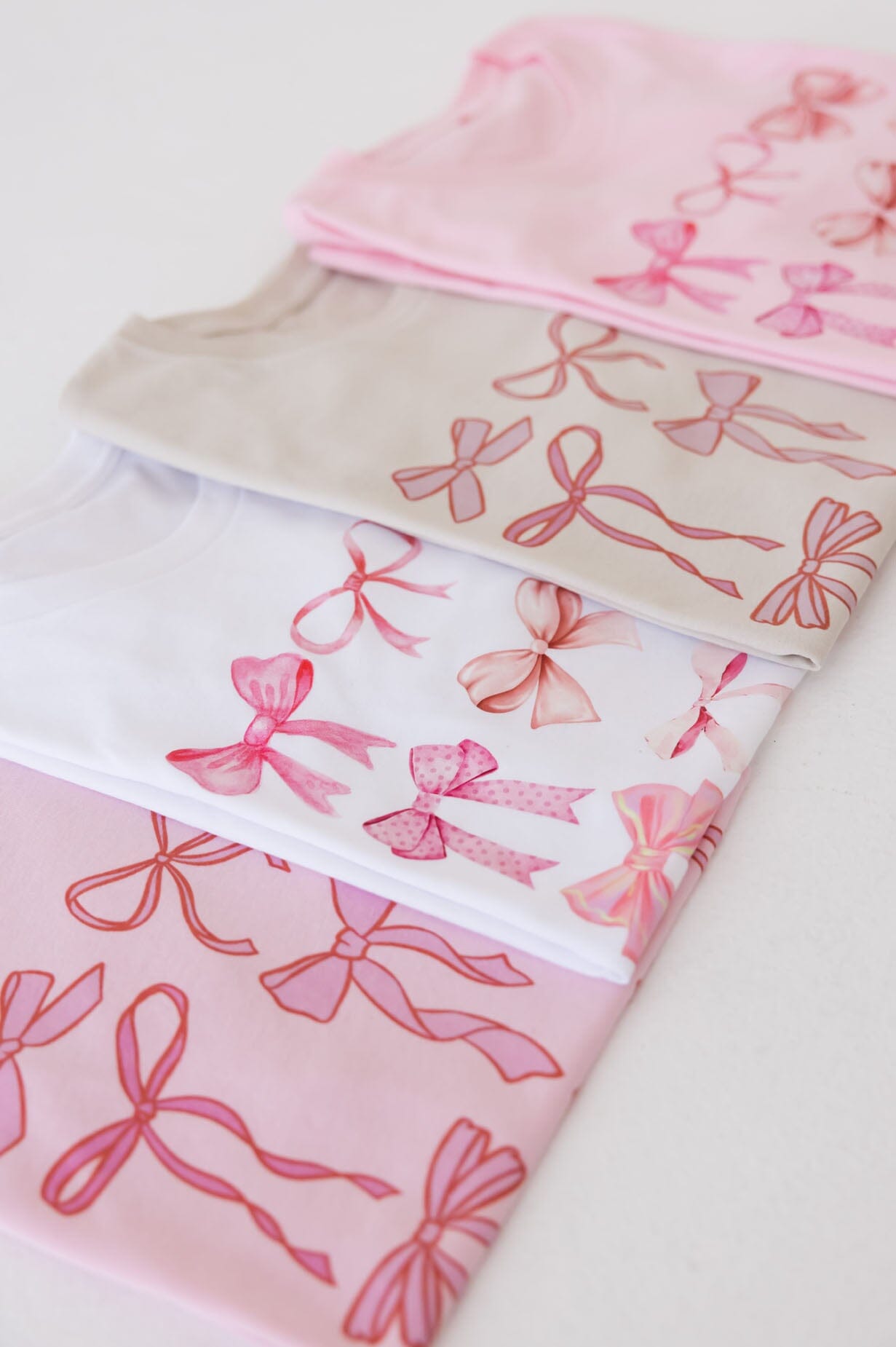 All Tied Up In A Pretty Bow Graphic Tee Modest Dresses vendor-unknown