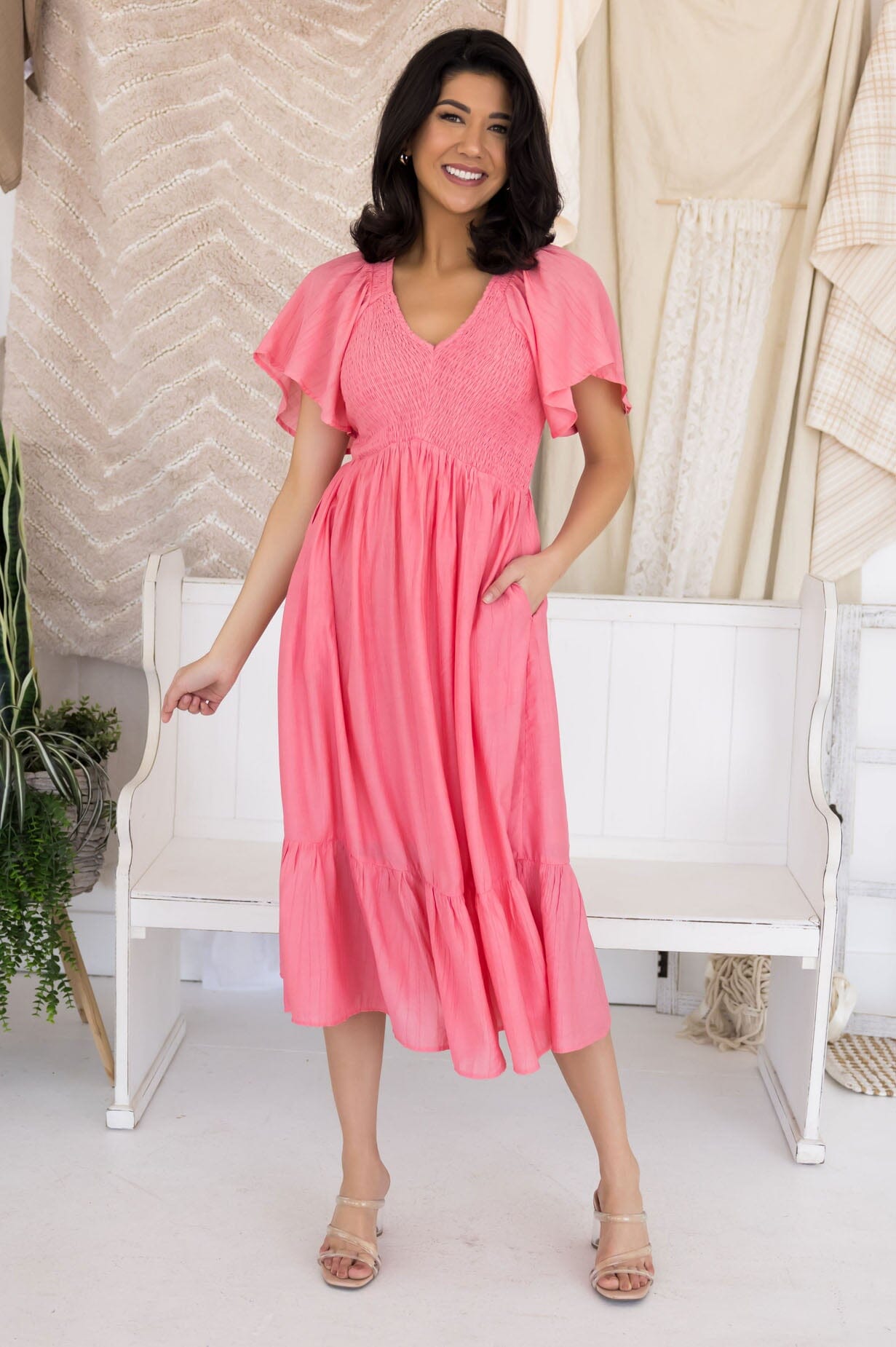 The Leah Modest Dresses vendor-unknown