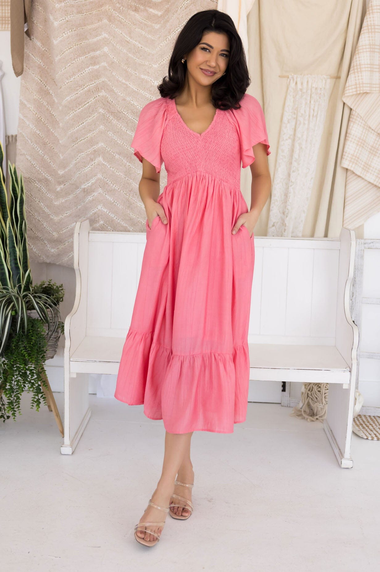 The Leah Modest Dresses vendor-unknown