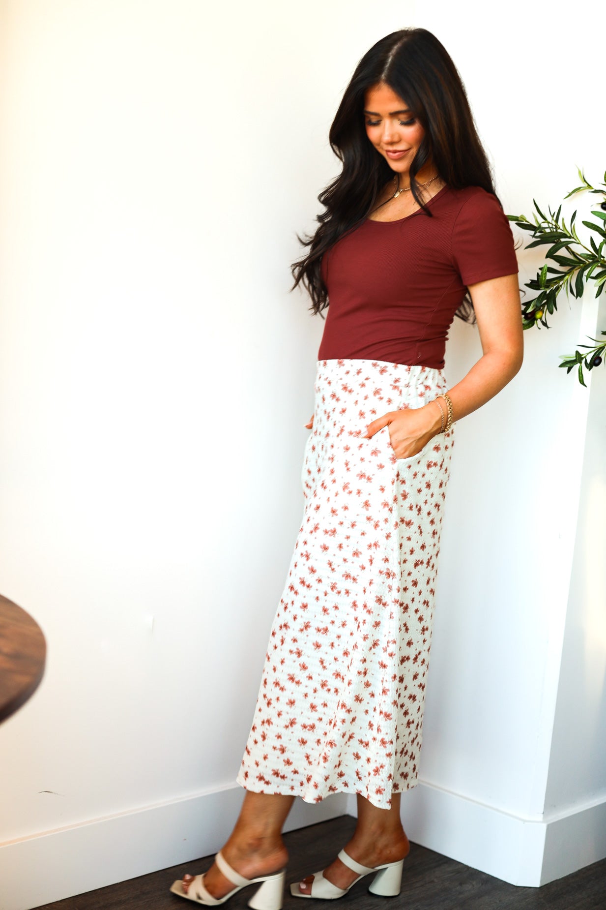 Unmatched Beauty Textured Skirt