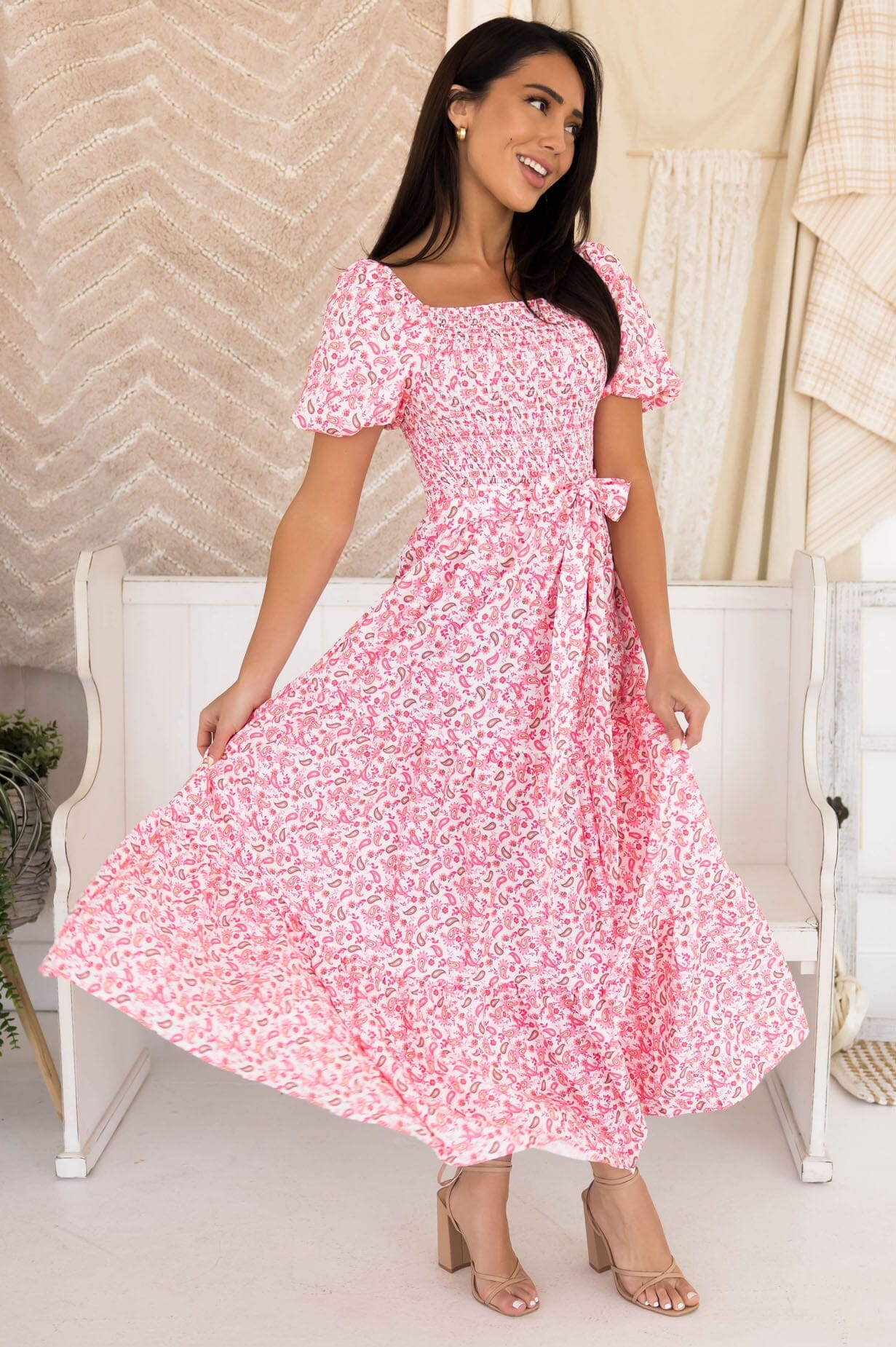 pink modest dresses for women Aurora Modest White Dress Formal Evening Modest wedding dresses, Nikkah, Graduation, Formal, Daily, Abaya Store Near Me