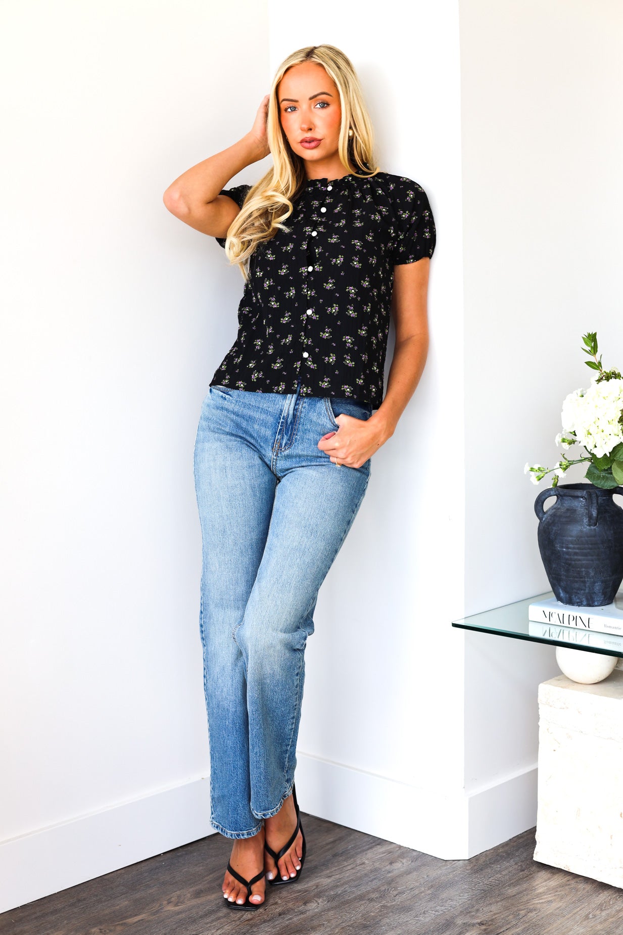 Romantic Ruffle Blouse