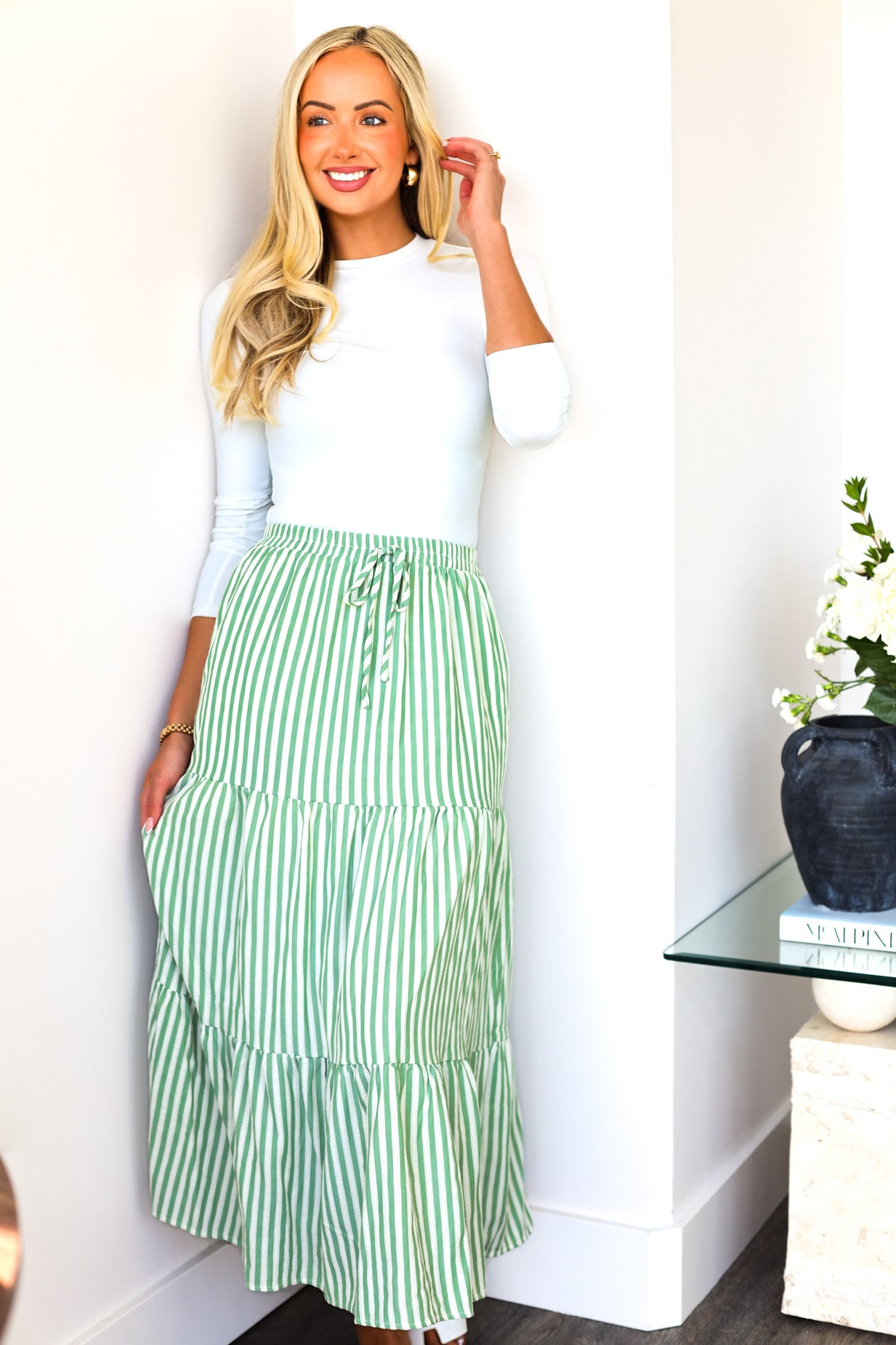 It's A Long Story Tiered Skirt