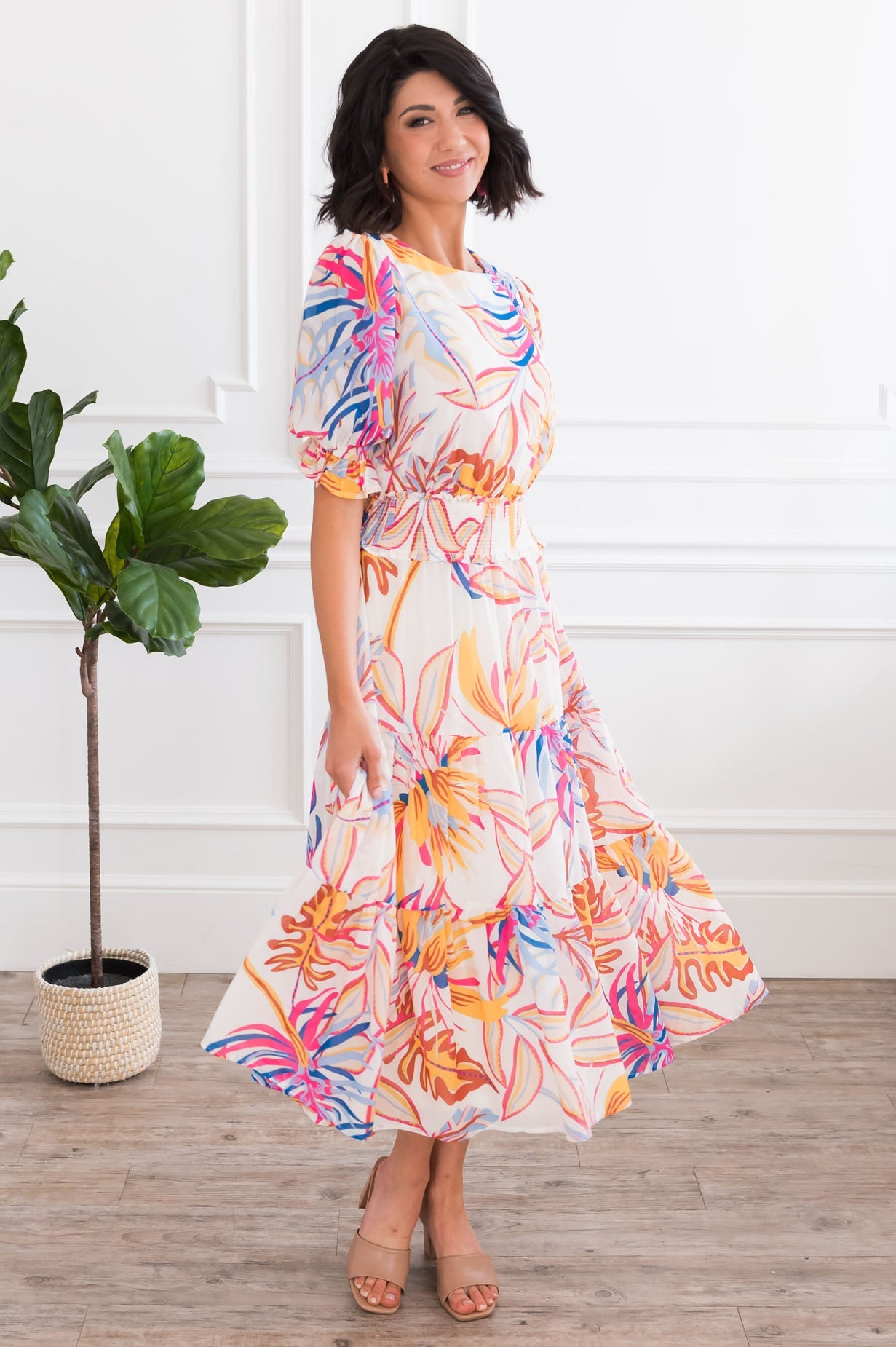 The Alyse Modest Dresses vendor-unknown