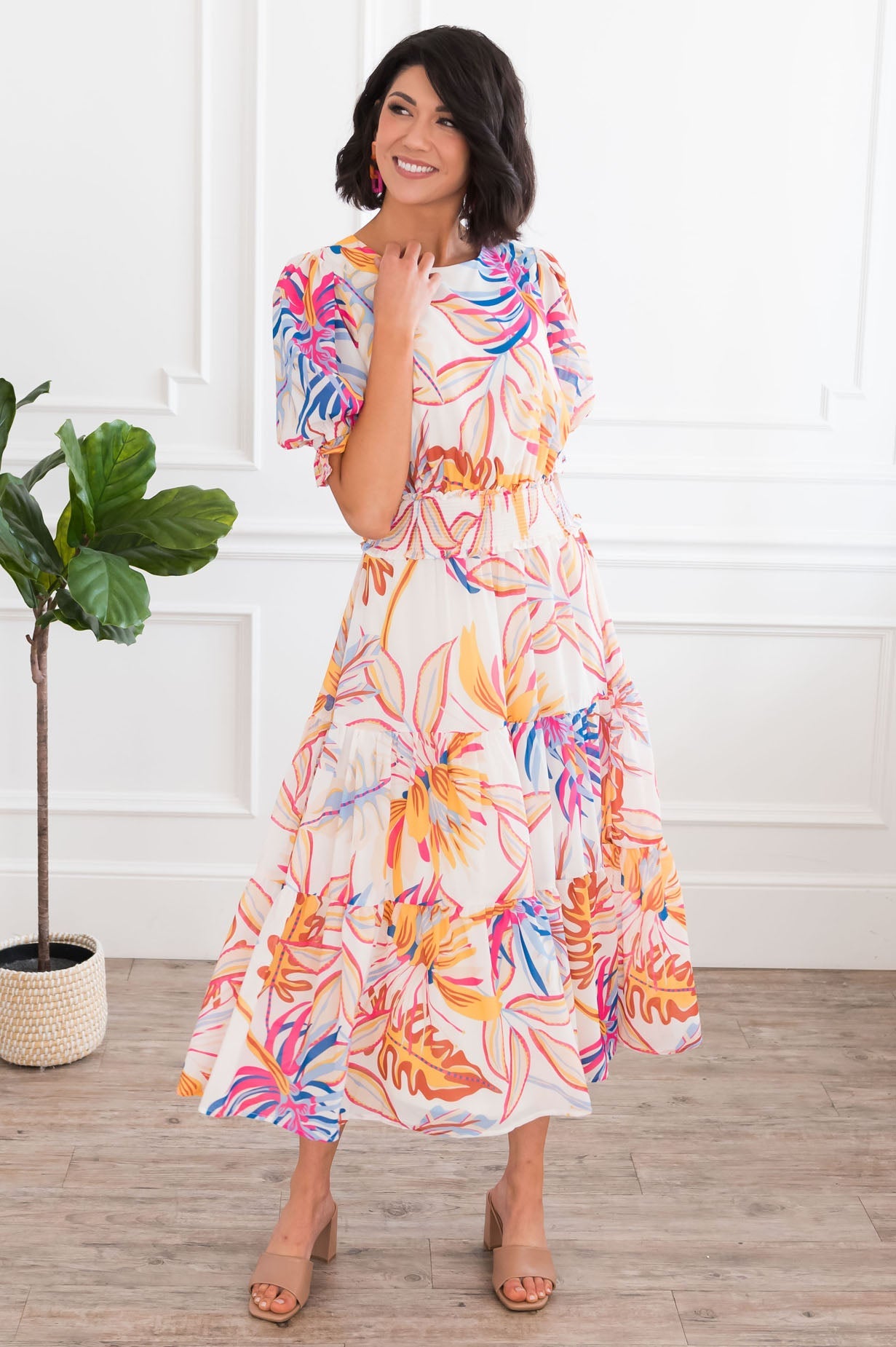 The Alyse Modest Dresses vendor-unknown