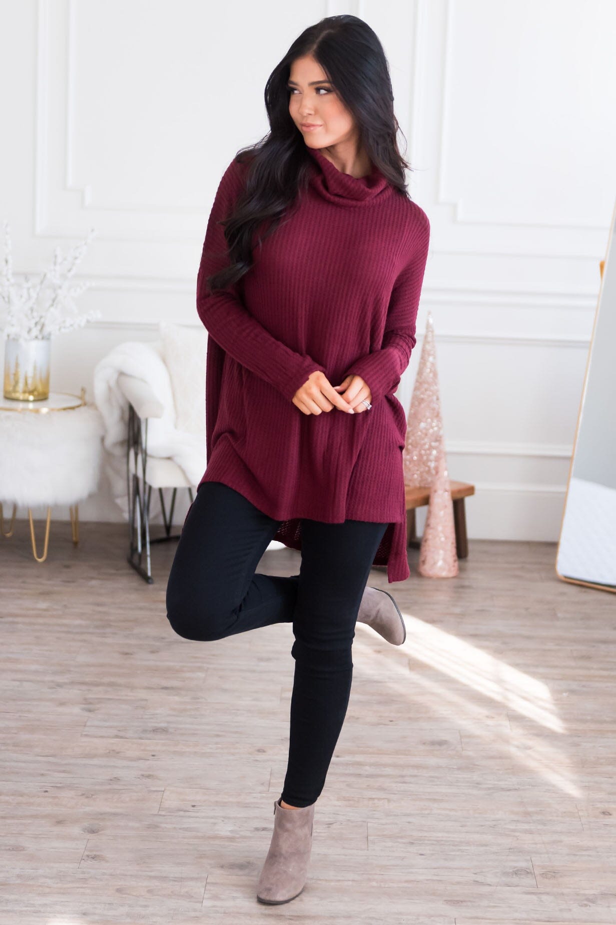 Better Than Basic Modest Oversize Top Modest Dresses vendor-unknown