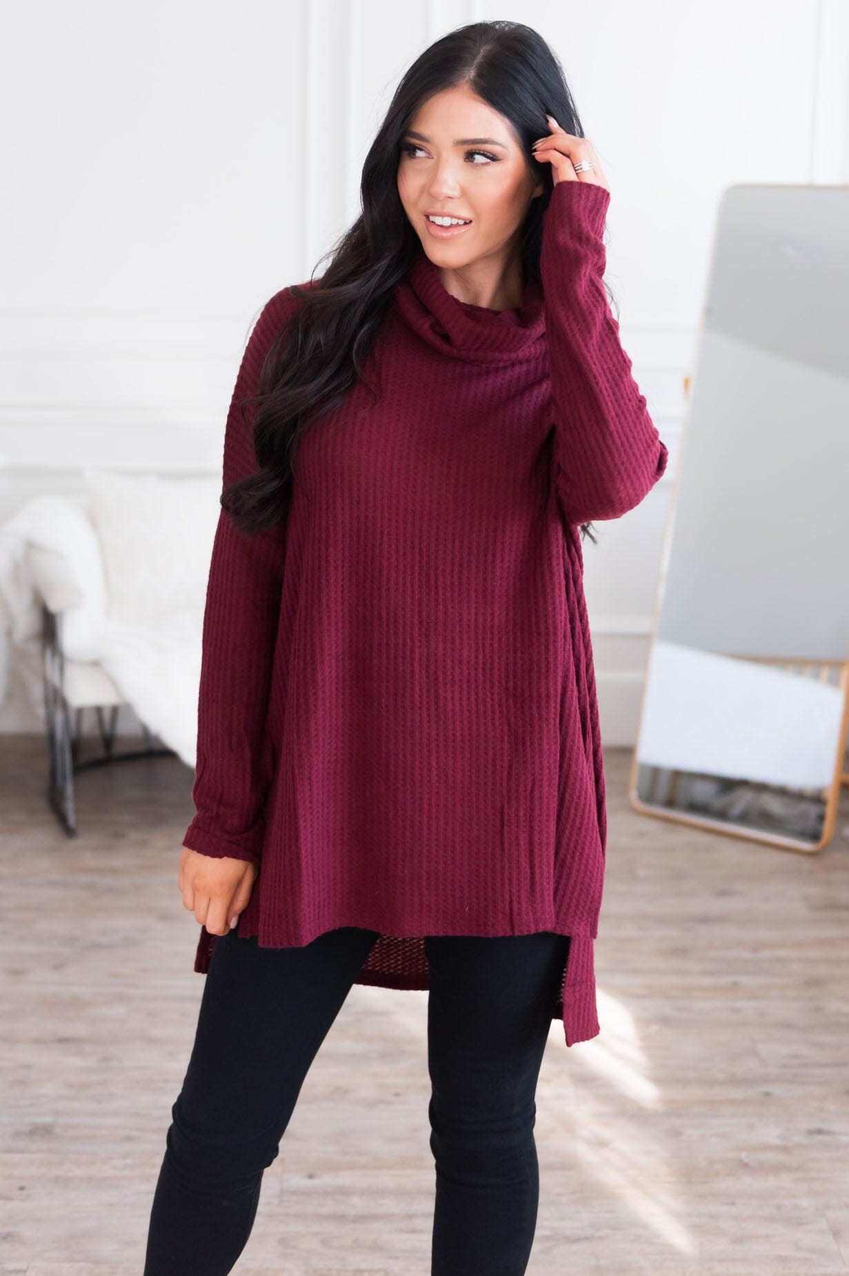 Better Than Basic Modest Oversize Top Modest Dresses vendor-unknown