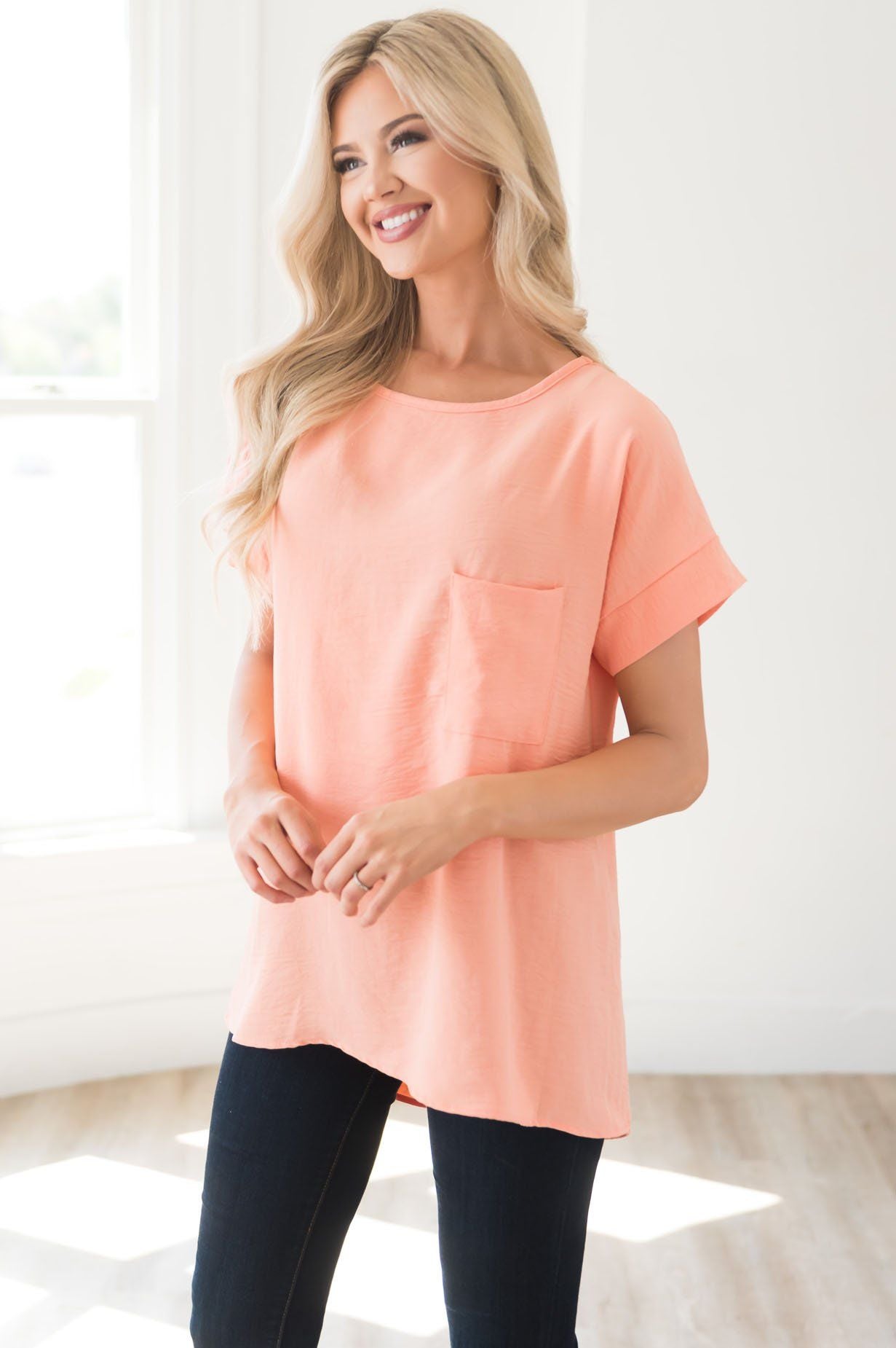 Happiest Moments Modest Blouse Modest Dresses vendor-unknown