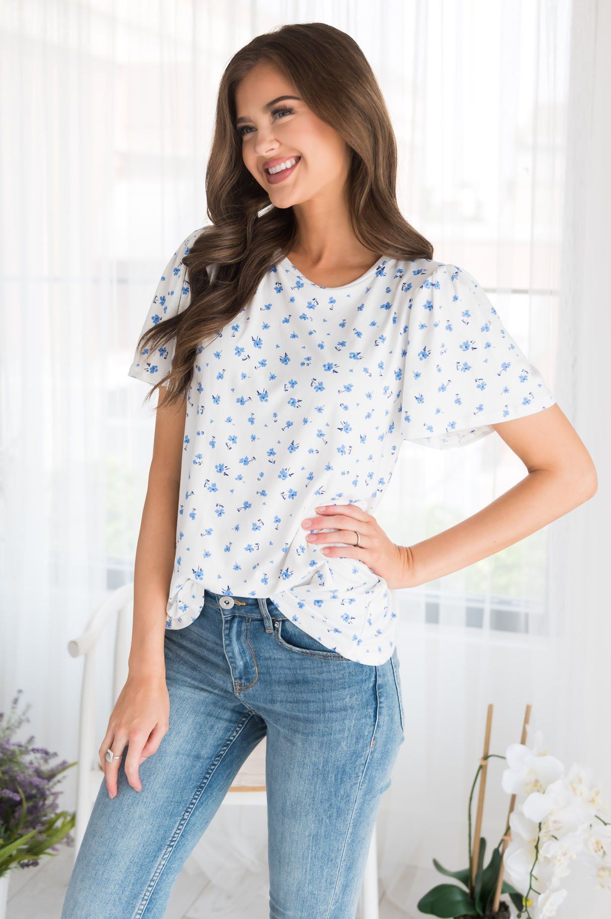 In My Element Modest Blouse Modest Dresses vendor-unknown