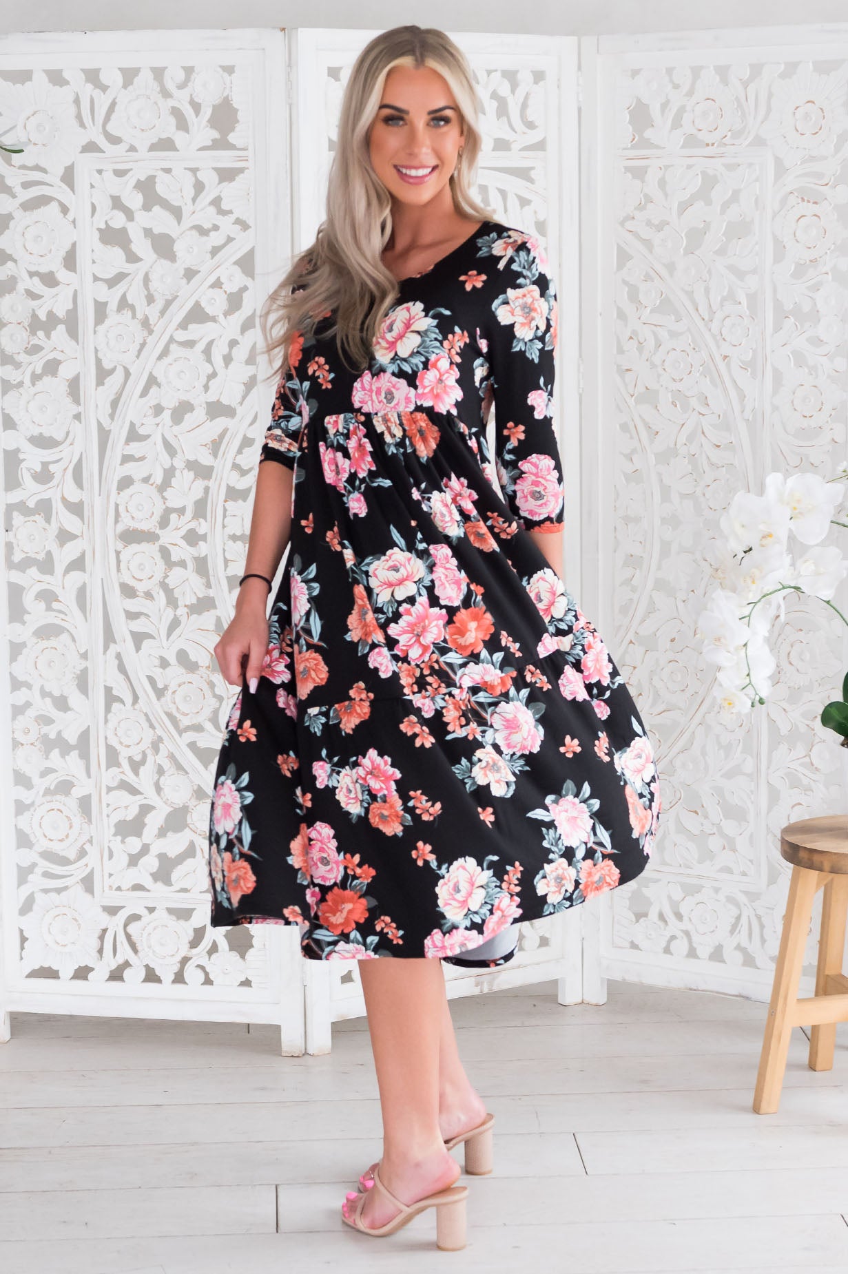 The Alyciah Modest Dresses vendor-unknown