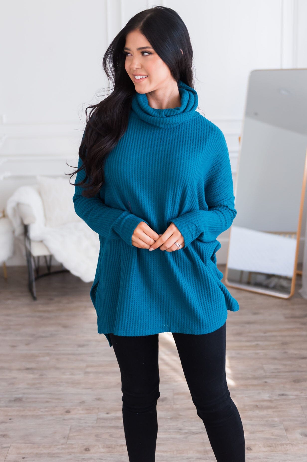 Better Than Basic Modest Oversize Top Modest Dresses vendor-unknown