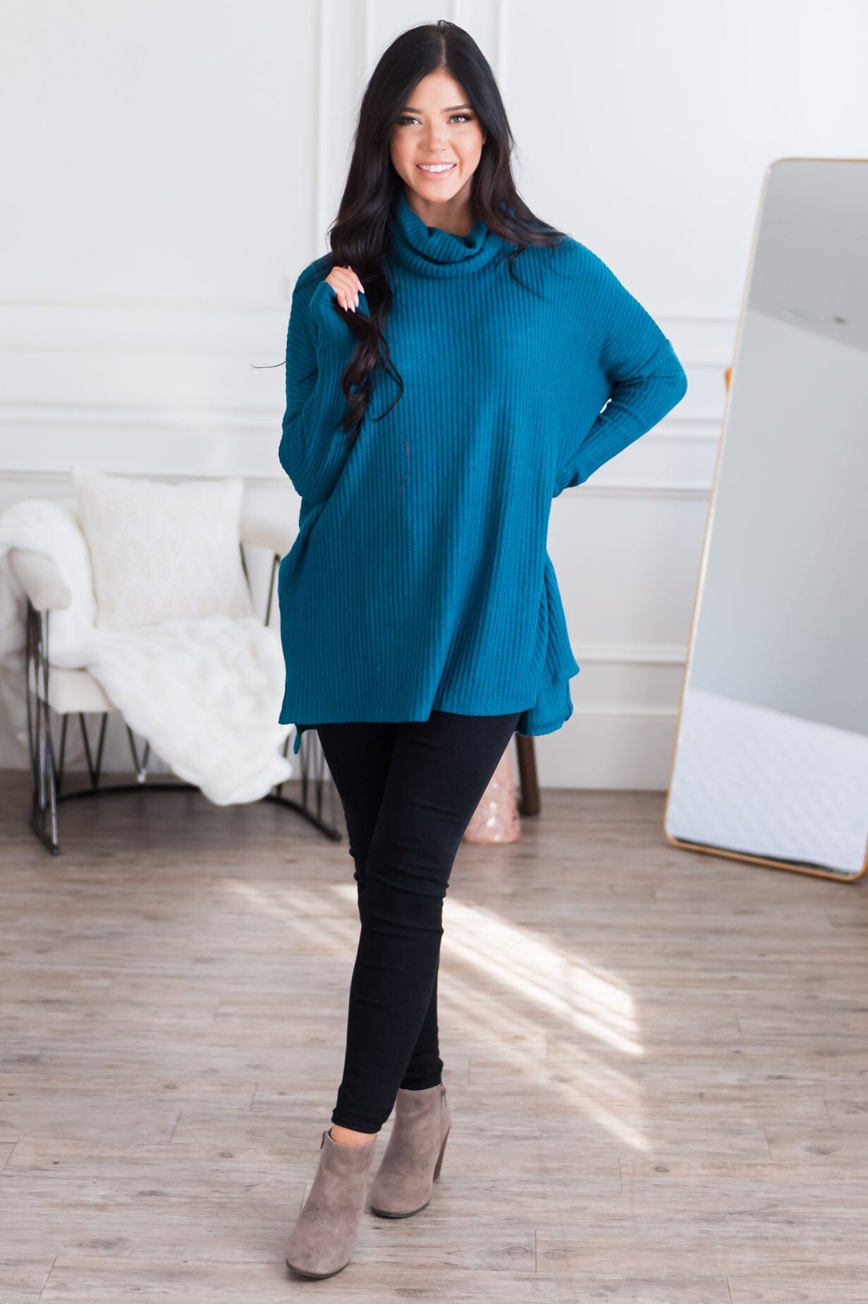 Better Than Basic Modest Oversize Top Modest Dresses vendor-unknown