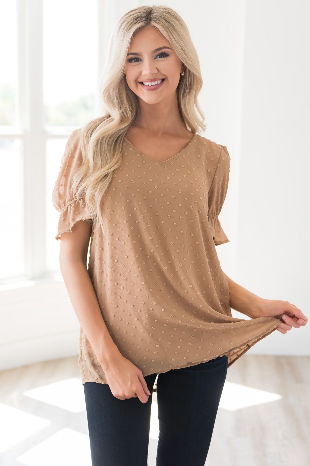 Eager Love Modest Blouse Modest Dresses vendor-unknown