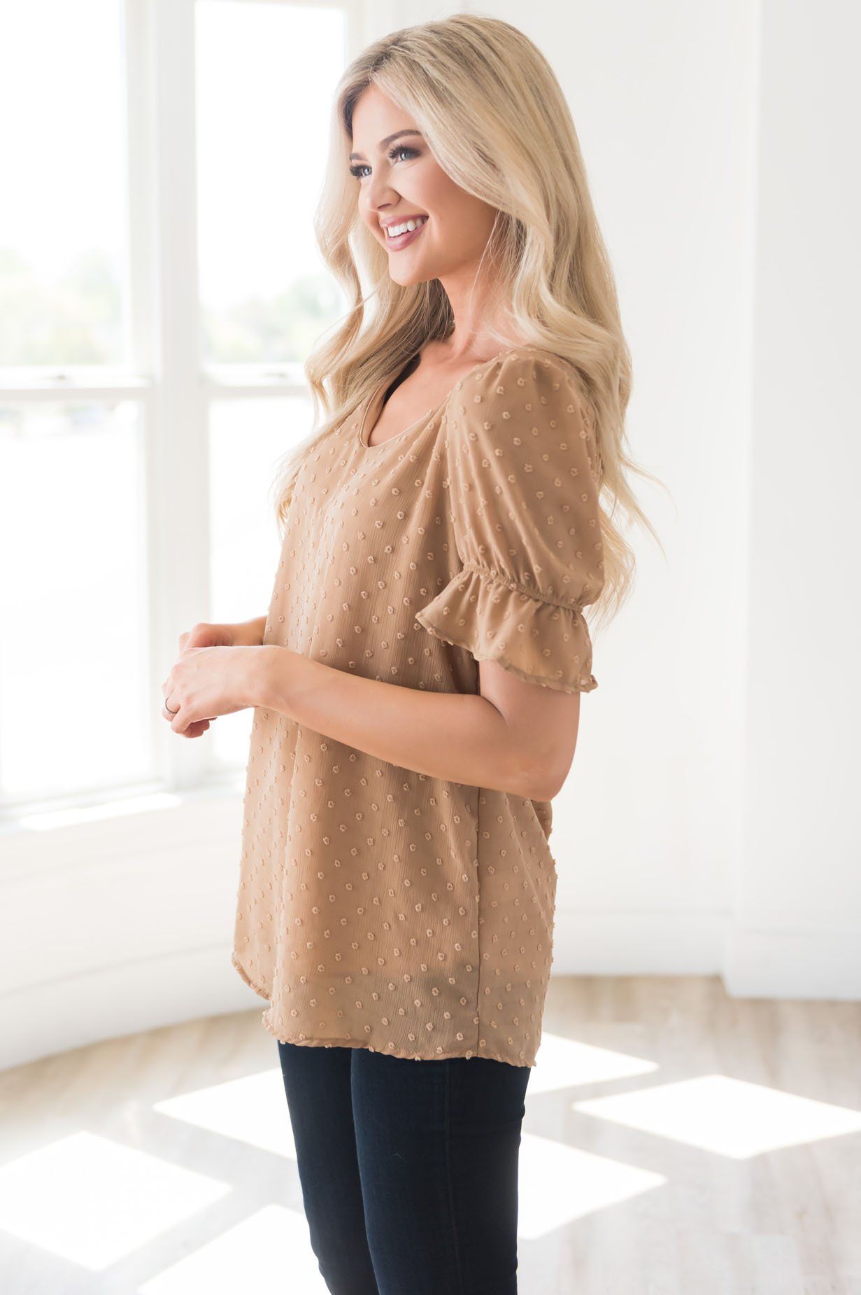 Eager Love Modest Blouse Modest Dresses vendor-unknown