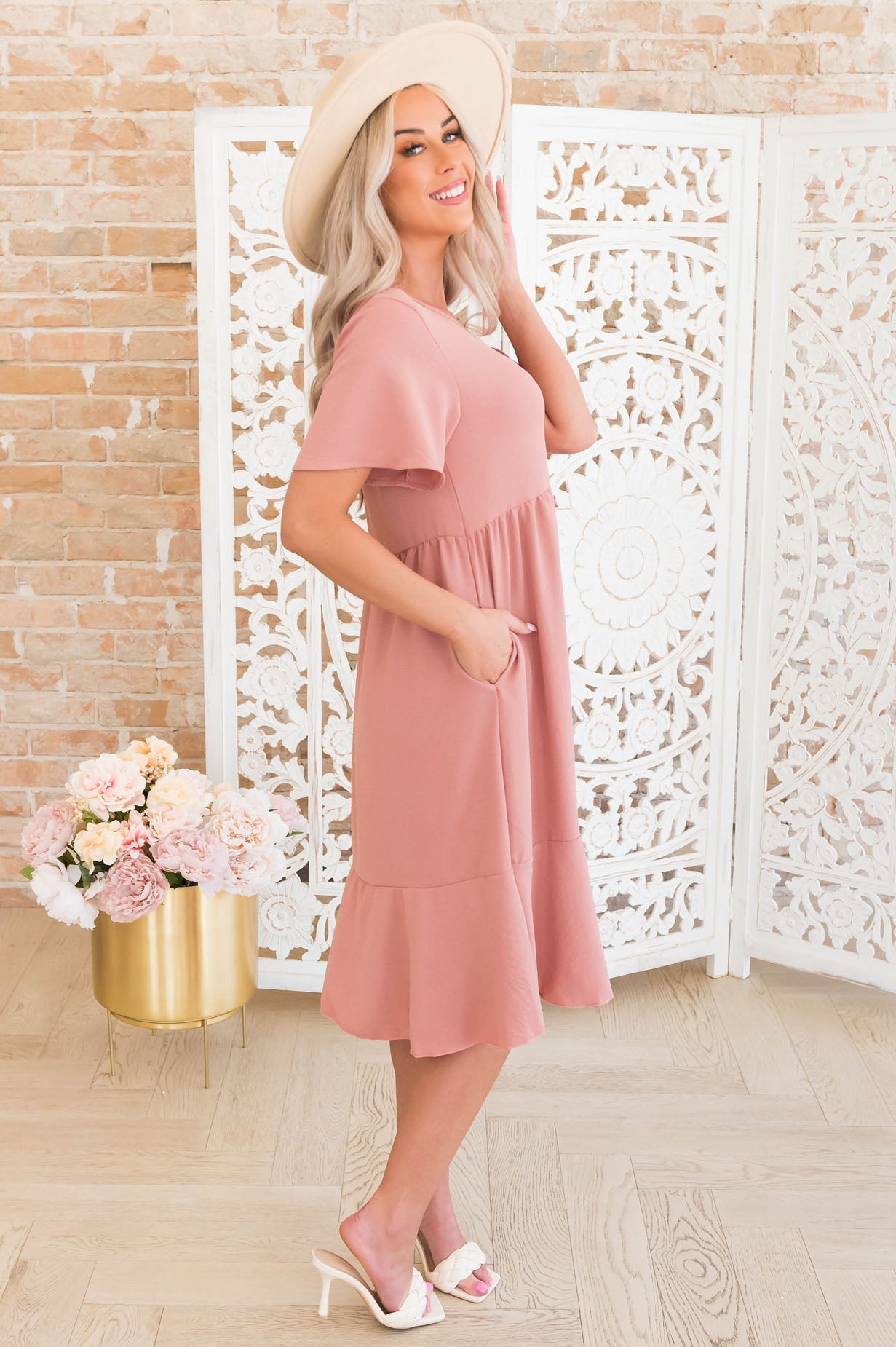 The Sondra Modest Dresses vendor-unknown