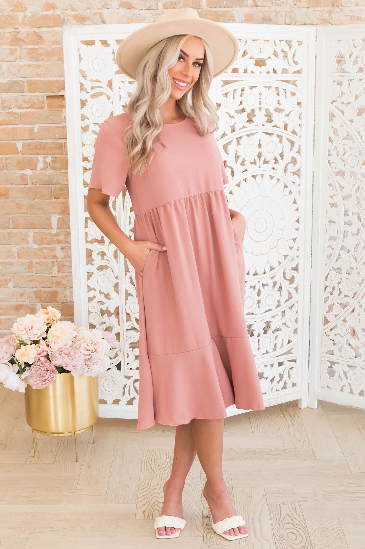 The Sondra Modest Dresses vendor-unknown