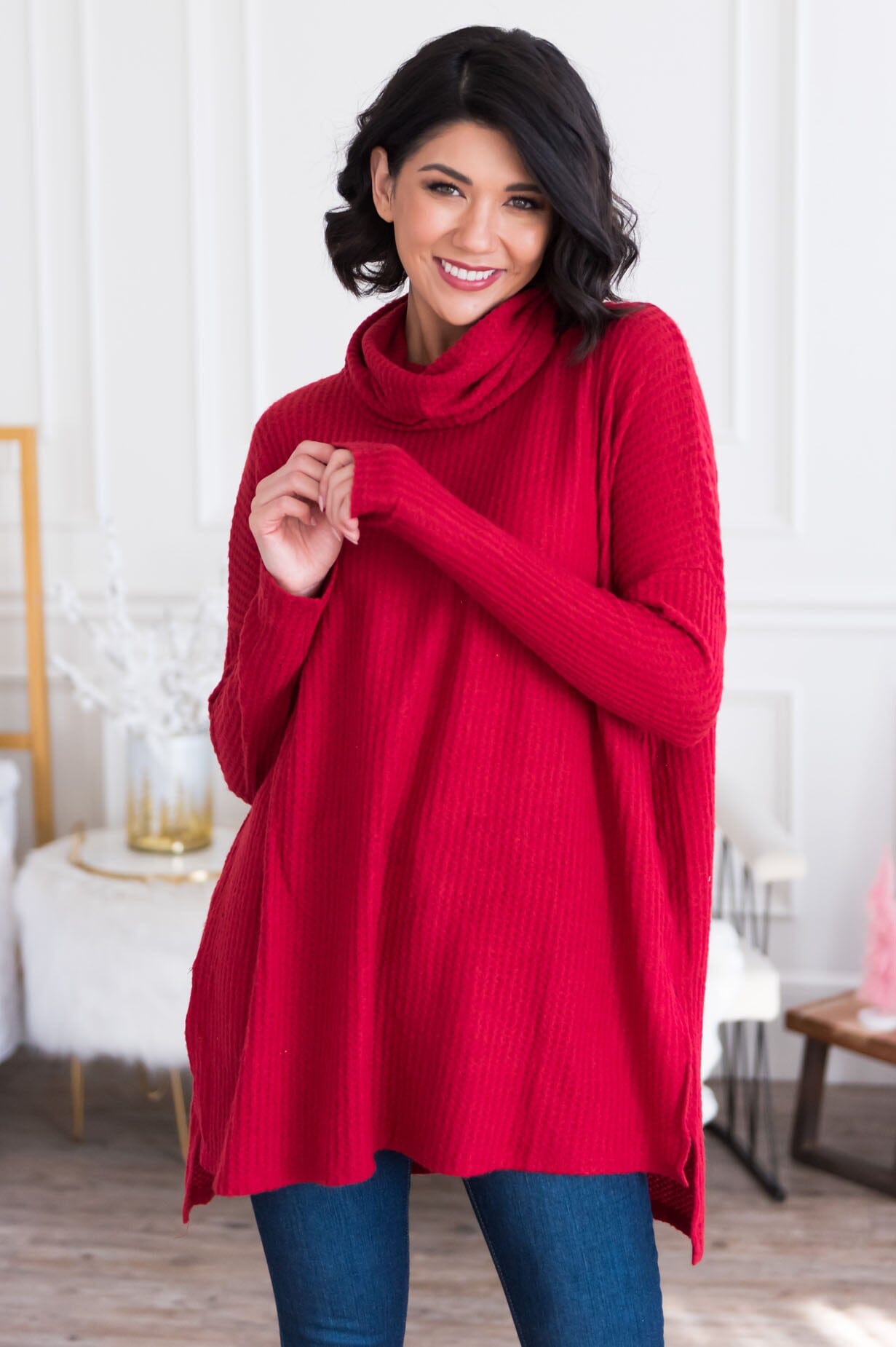 Better Than Basic Modest Oversize Top Modest Dresses vendor-unknown