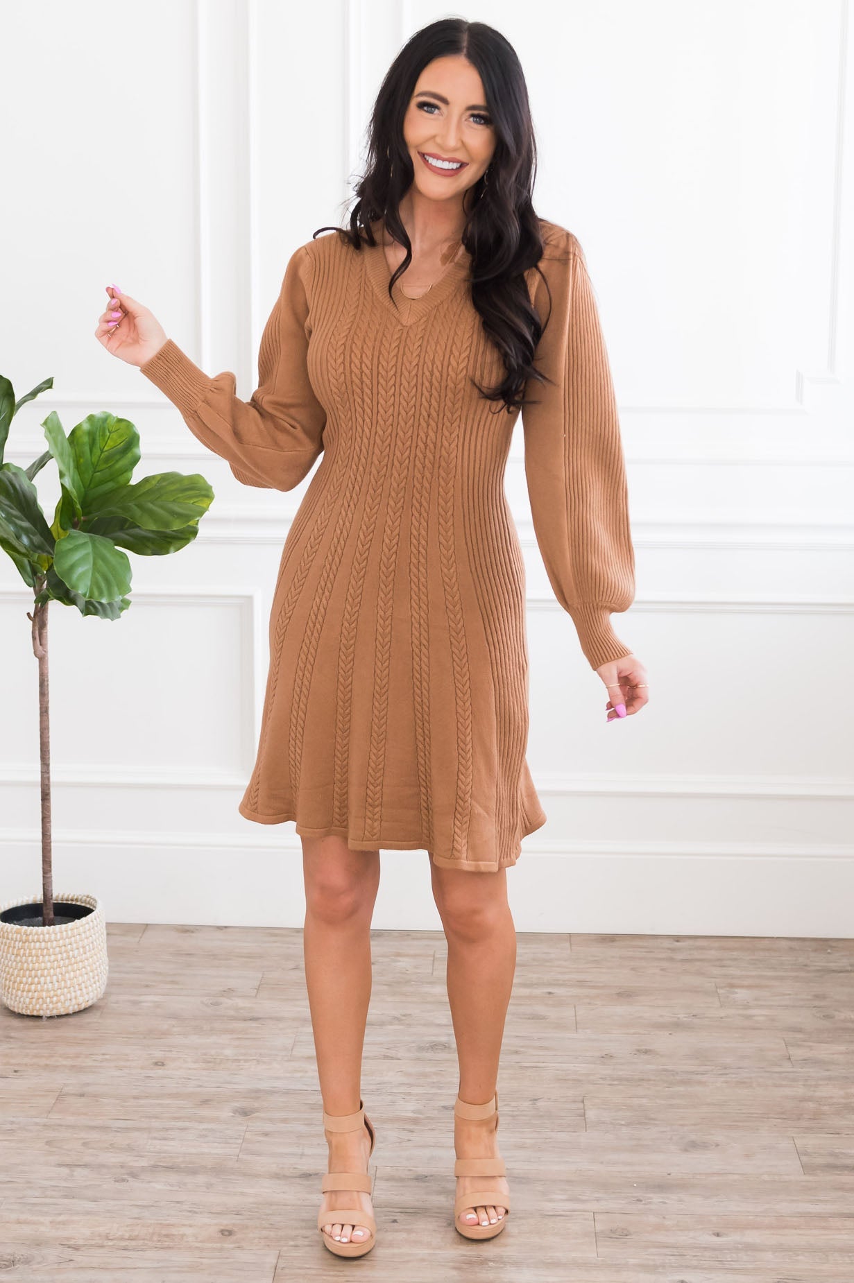 The Angelee Modest Dresses vendor-unknown