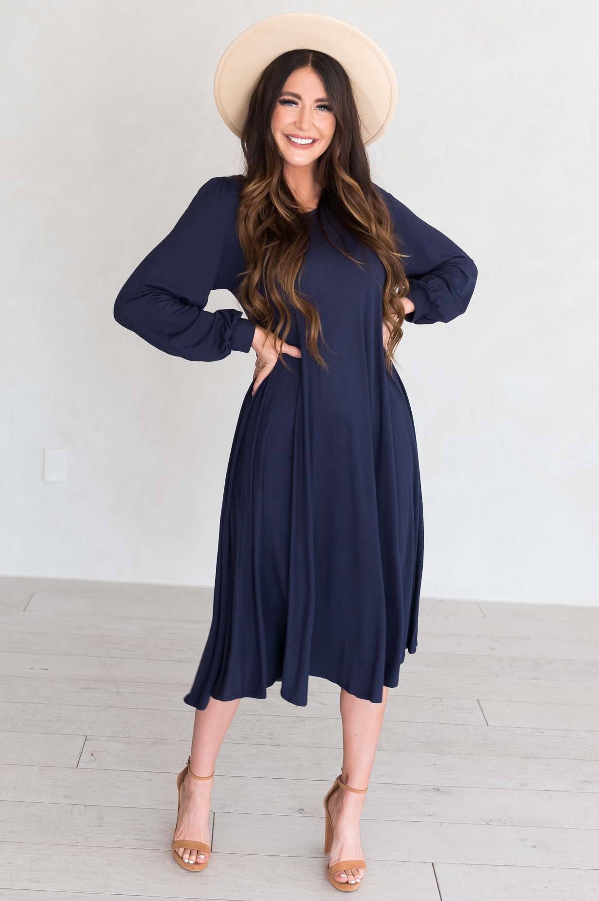 The Jules Modest Dresses vendor-unknown