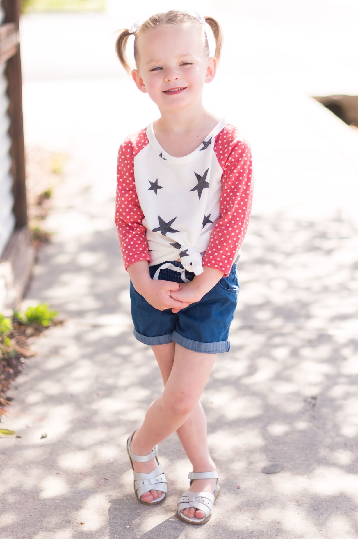 The Little Stars & Dots Modest Tee Modest Dresses vendor-unknown