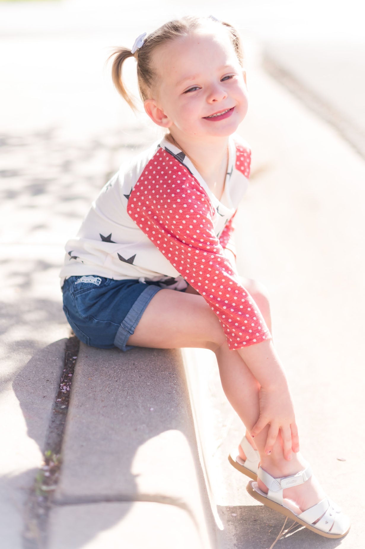 The Little Stars & Dots Modest Tee Modest Dresses vendor-unknown