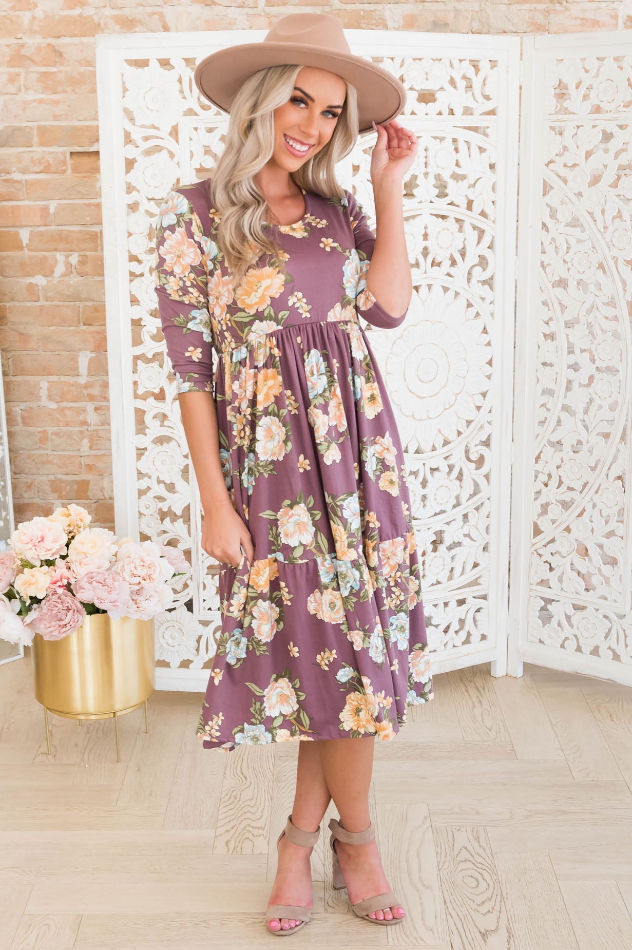 The Alyciah Modest Dresses vendor-unknown