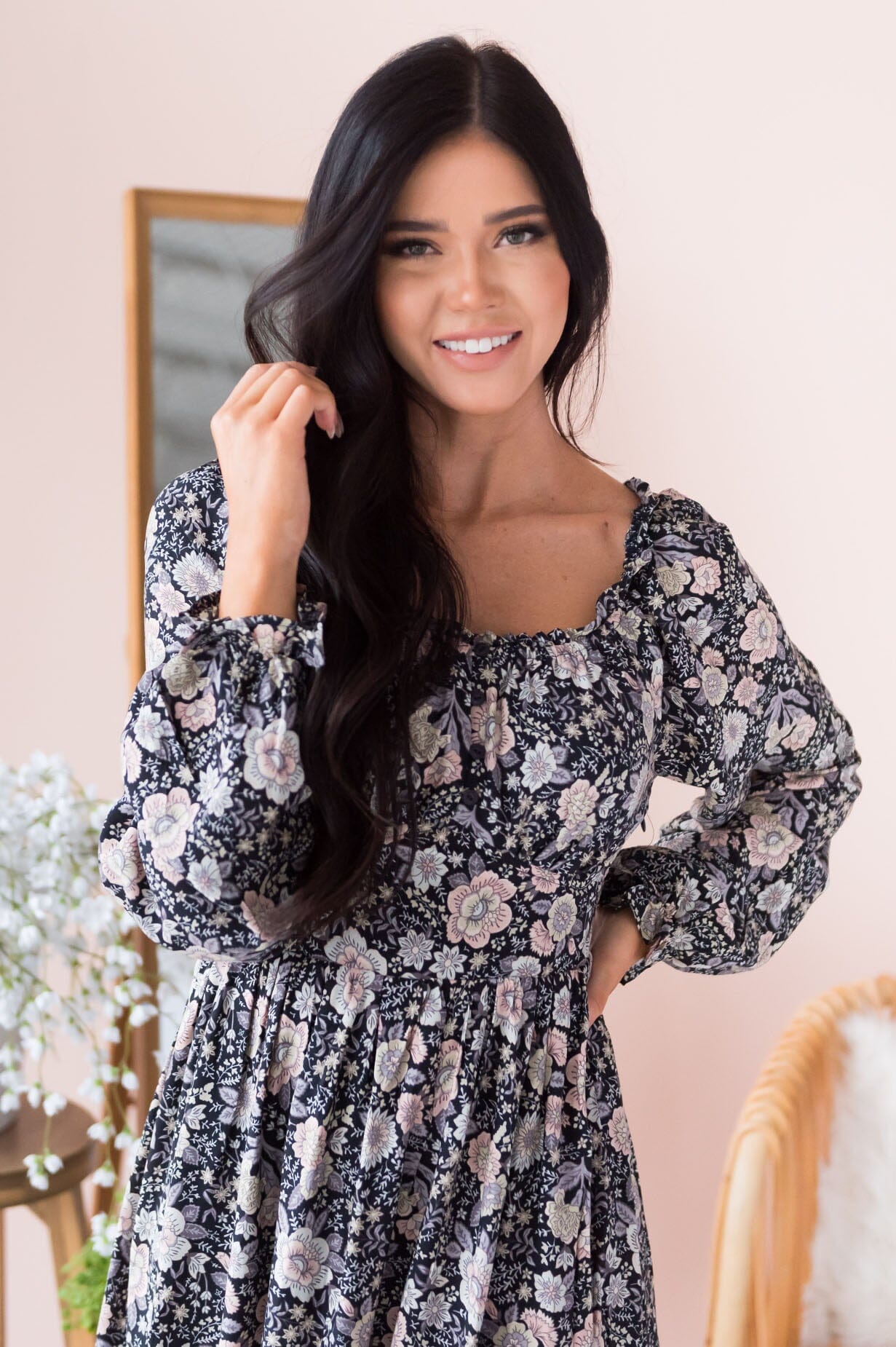 The Edona Modest Dresses vendor-unknown