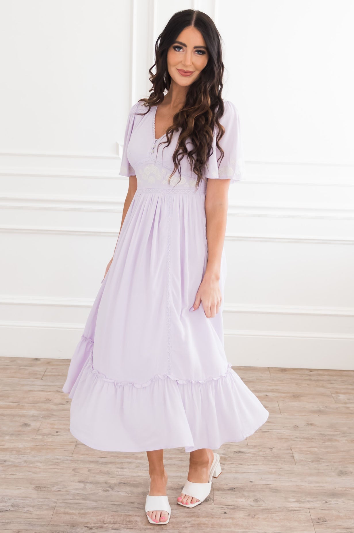 The Floria Modest Dresses vendor-unknown