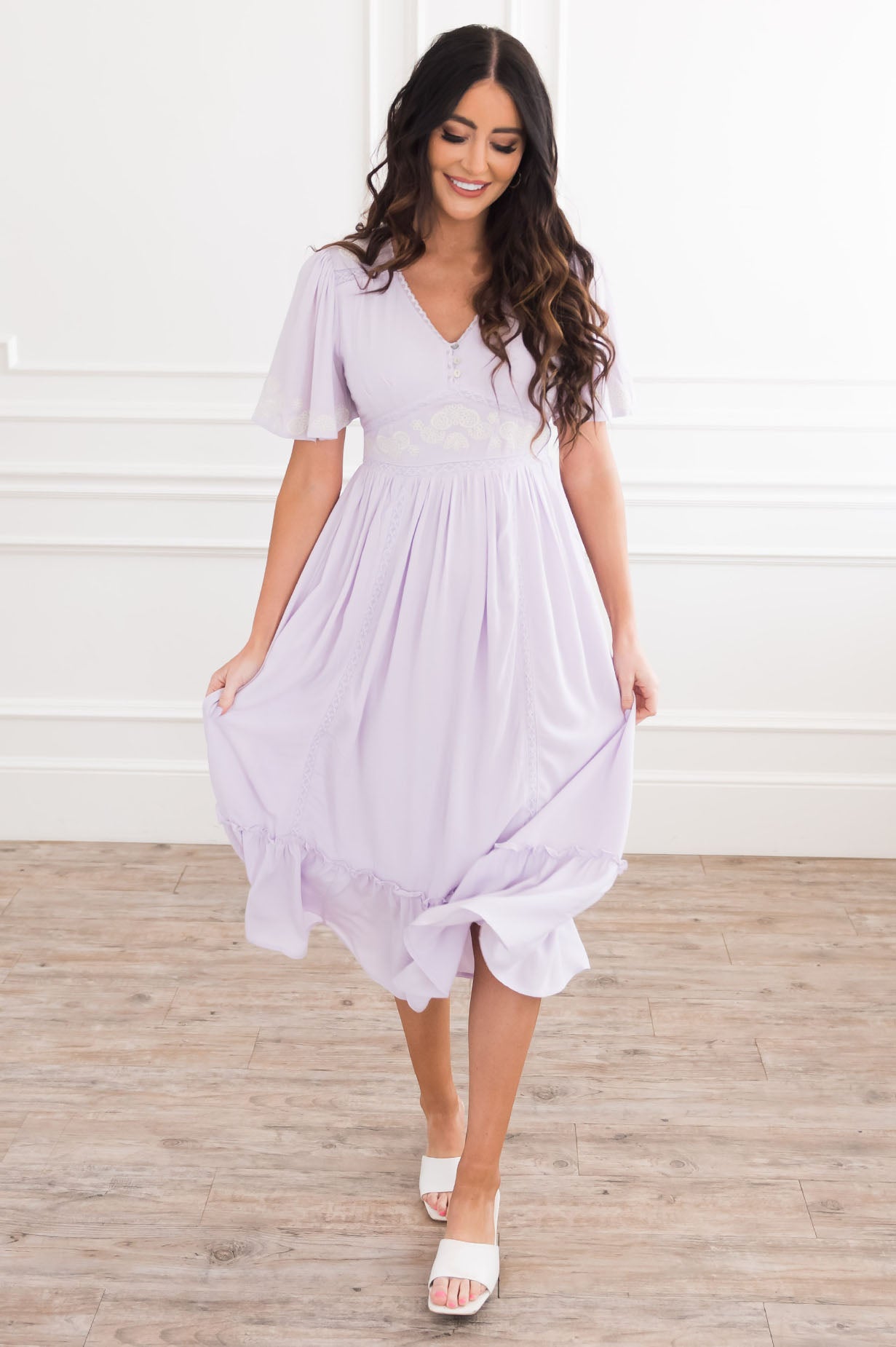 The Floria Modest Dresses vendor-unknown