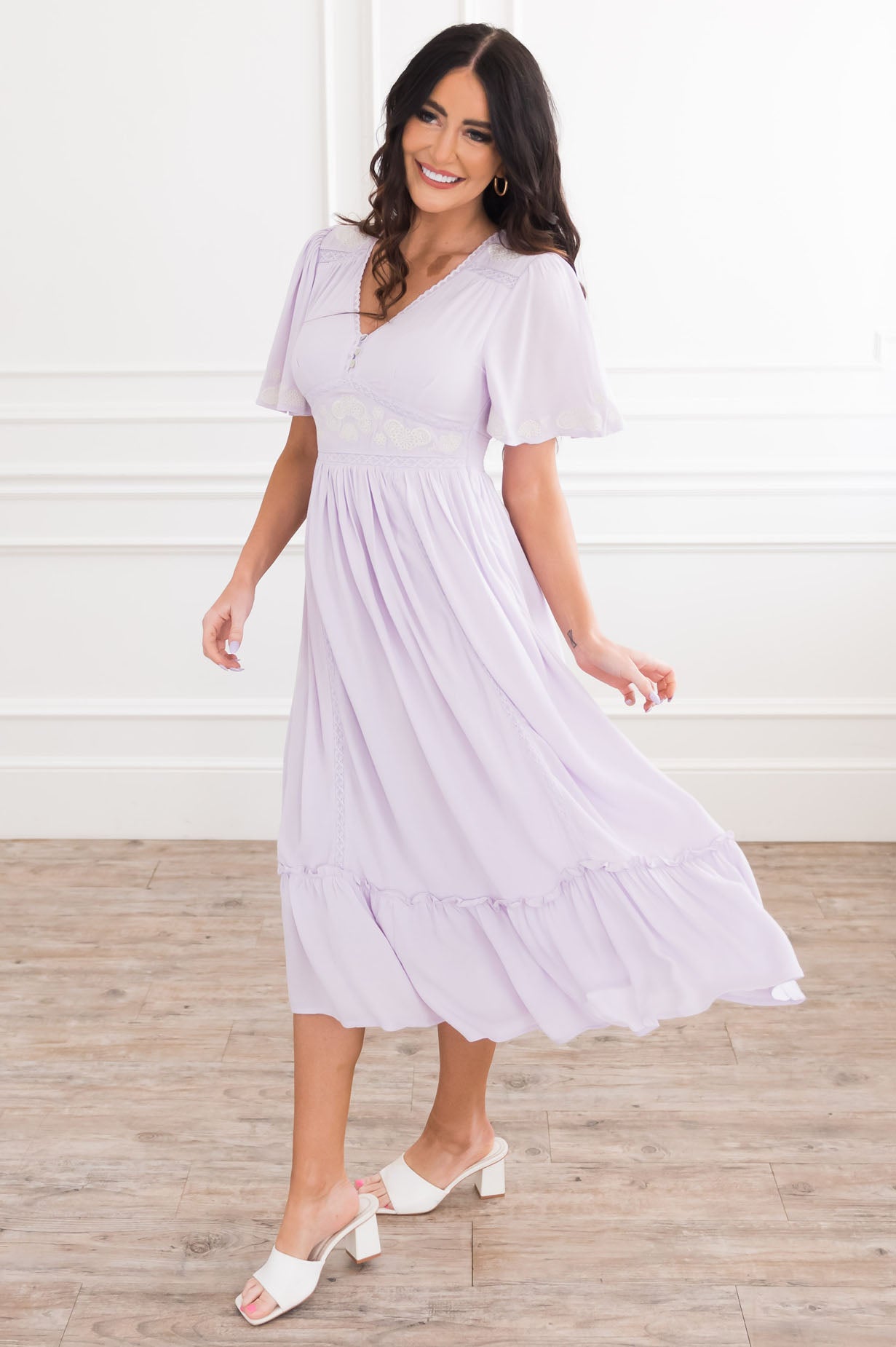 The Floria Modest Dresses vendor-unknown