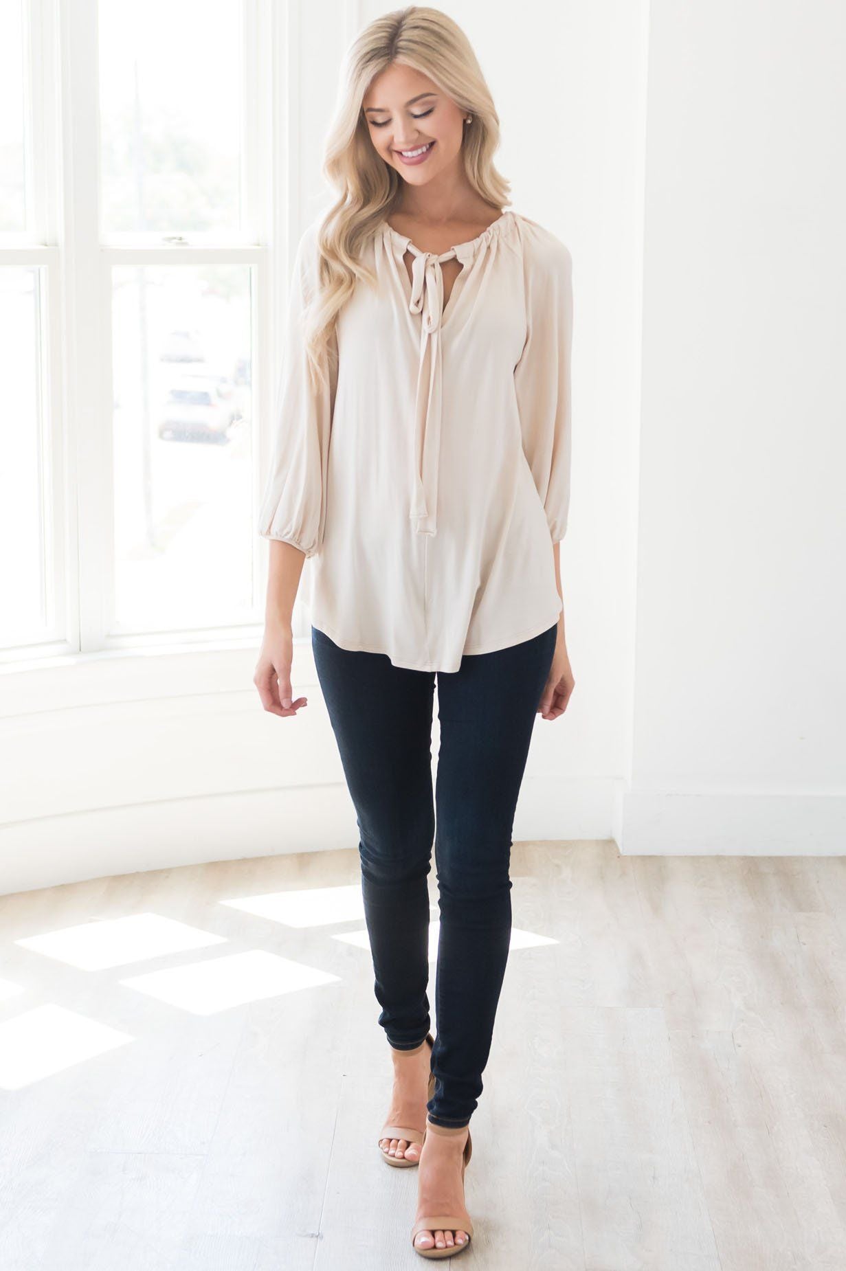 Everlasting Grace Modest Blouse Tops vendor-unknown