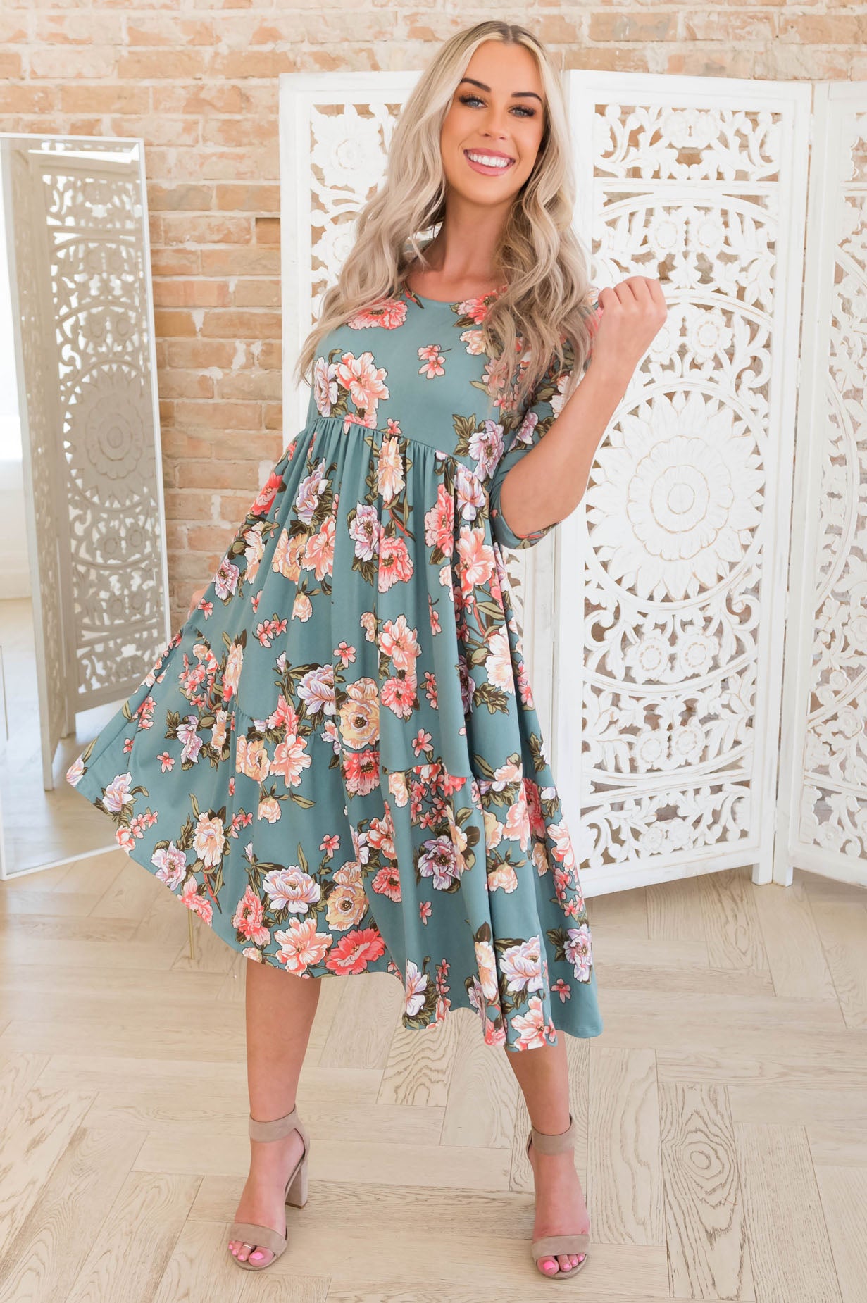 The Alyciah Modest Dresses vendor-unknown