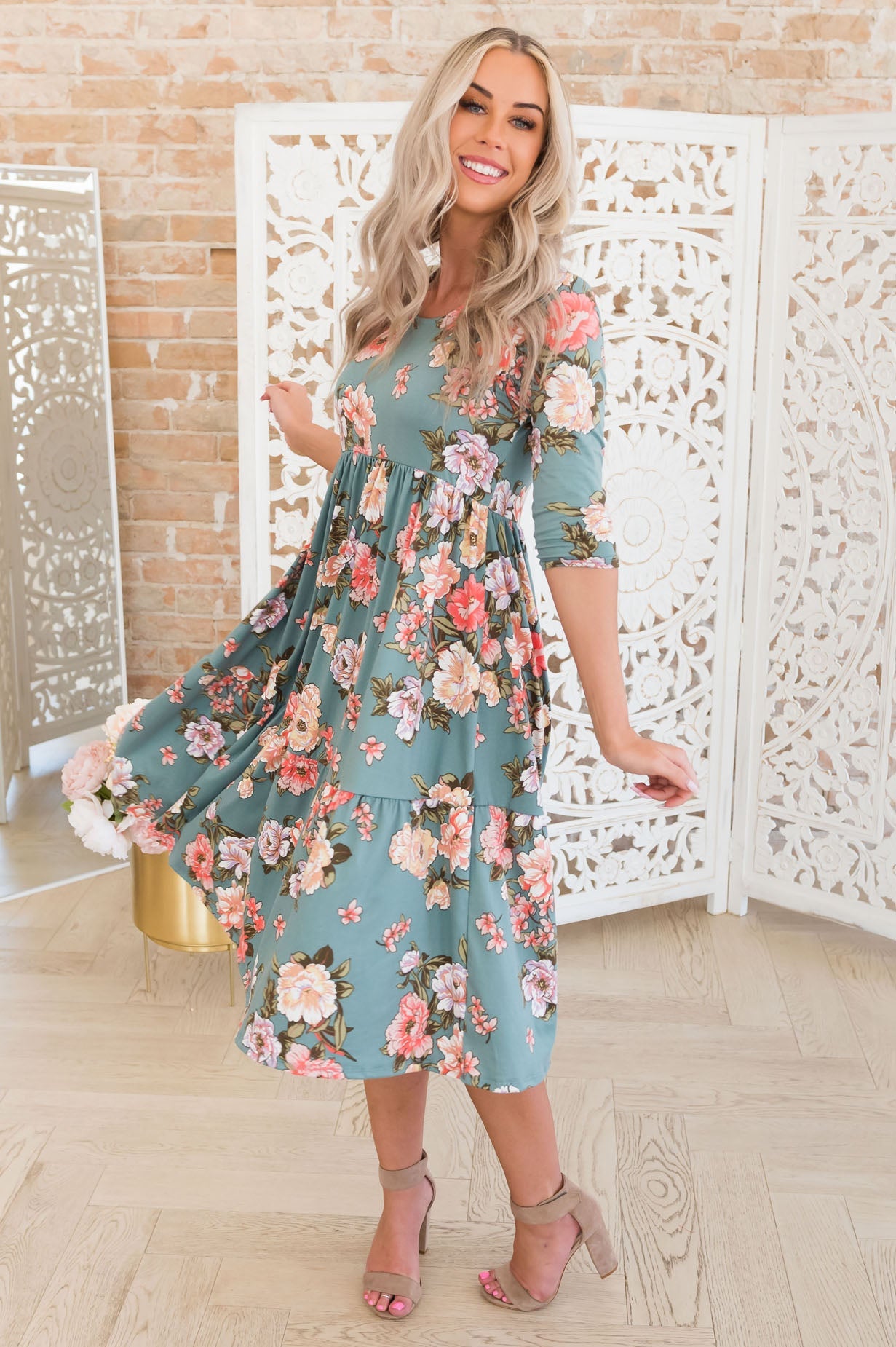 The Alyciah Modest Dresses vendor-unknown