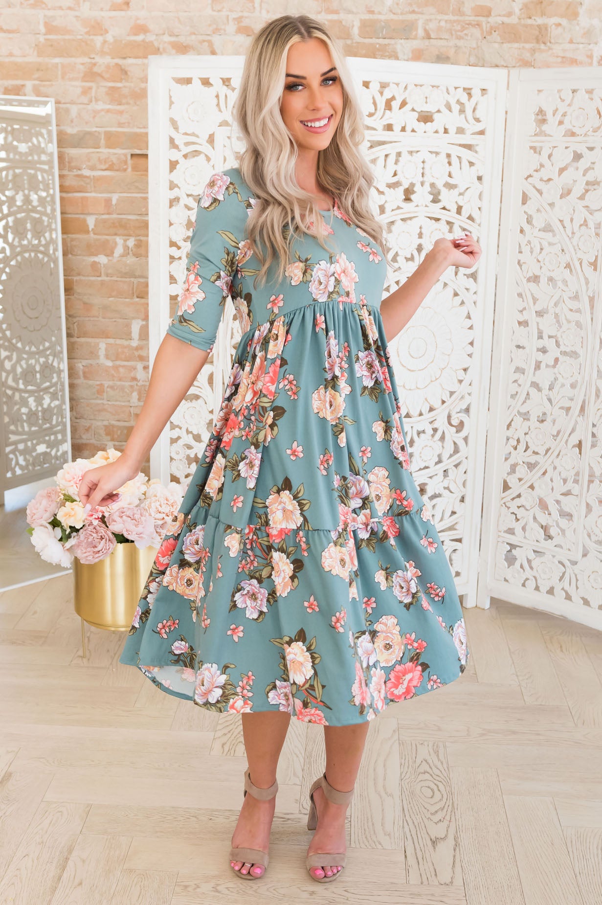 The Alyciah Modest Dresses vendor-unknown