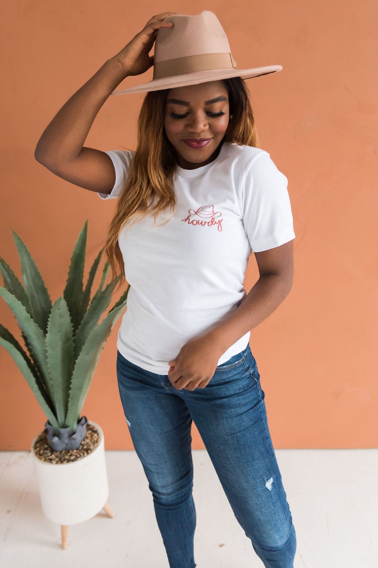 Howdy Modest Tee Modest Dresses vendor-unknown