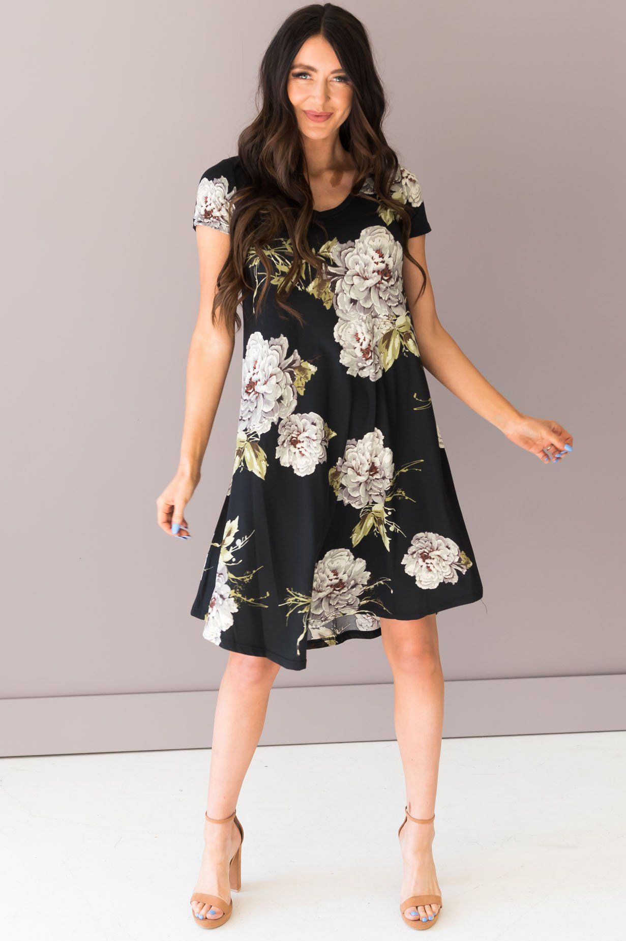 The Lola Swing Dress Modest Dresses vendor-unknown